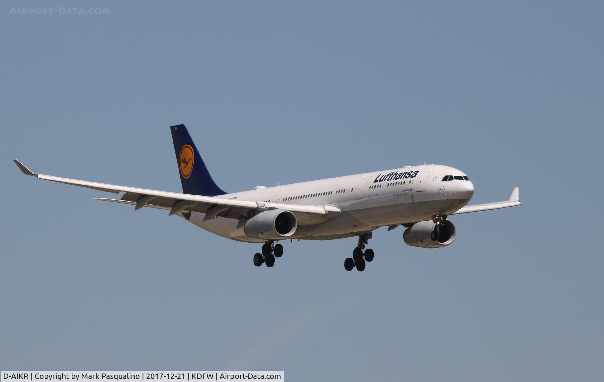 D-AIKR, 2012 Airbus A330-343X C/N 1314, Airbus A330-343X