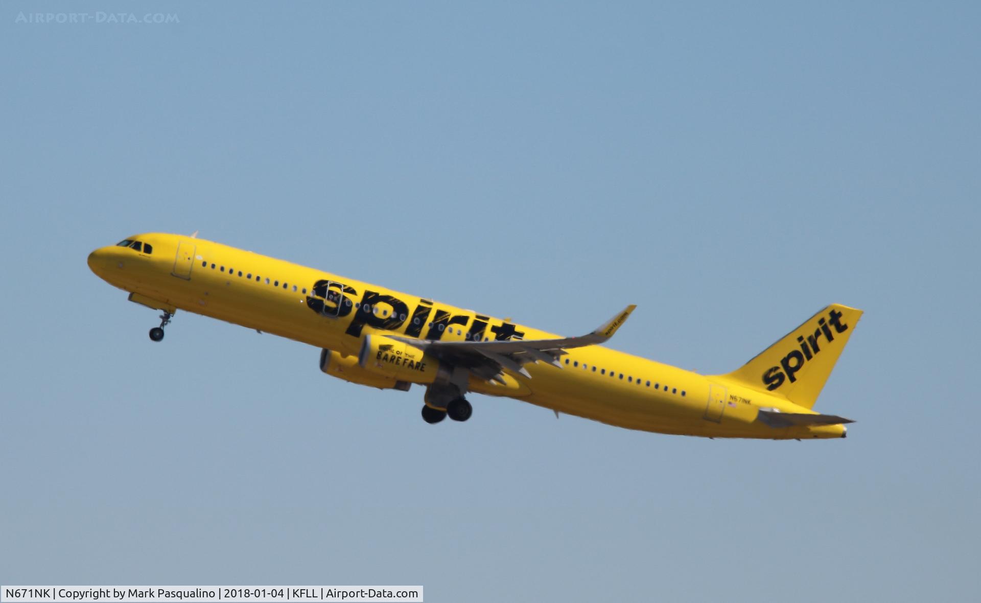 N671NK, 2016 Airbus A321-231 C/N 7246, Airbus A321-231