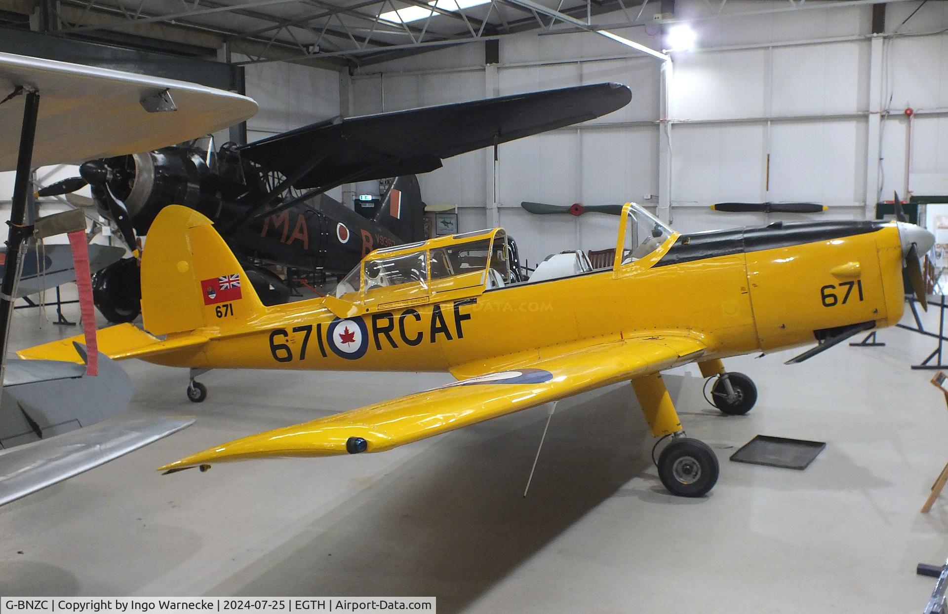 G-BNZC, 1952 De Havilland DHC-1 Chipmunk 22 C/N C1/0778, De Havilland DHC-1 Chipmunk 22 at the Shuttleworth Collection, Biggleswade