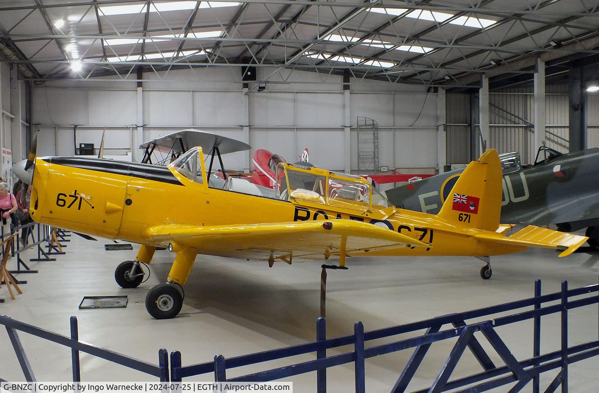 G-BNZC, 1952 De Havilland DHC-1 Chipmunk 22 C/N C1/0778, De Havilland DHC-1 Chipmunk 22 at the Shuttleworth Collection, Biggleswade