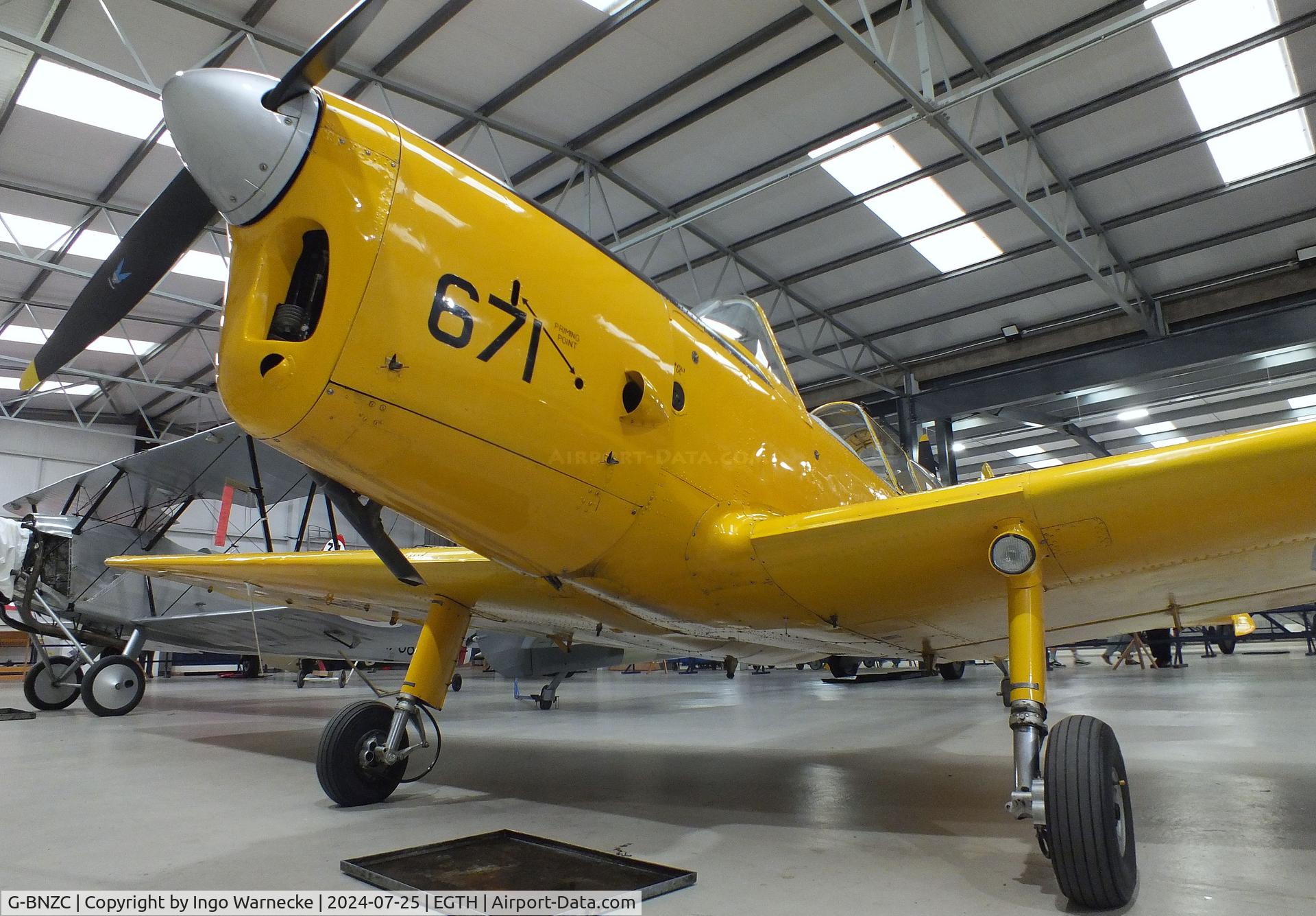 G-BNZC, 1952 De Havilland DHC-1 Chipmunk 22 C/N C1/0778, De Havilland DHC-1 Chipmunk 22 at the Shuttleworth Collection, Biggleswade