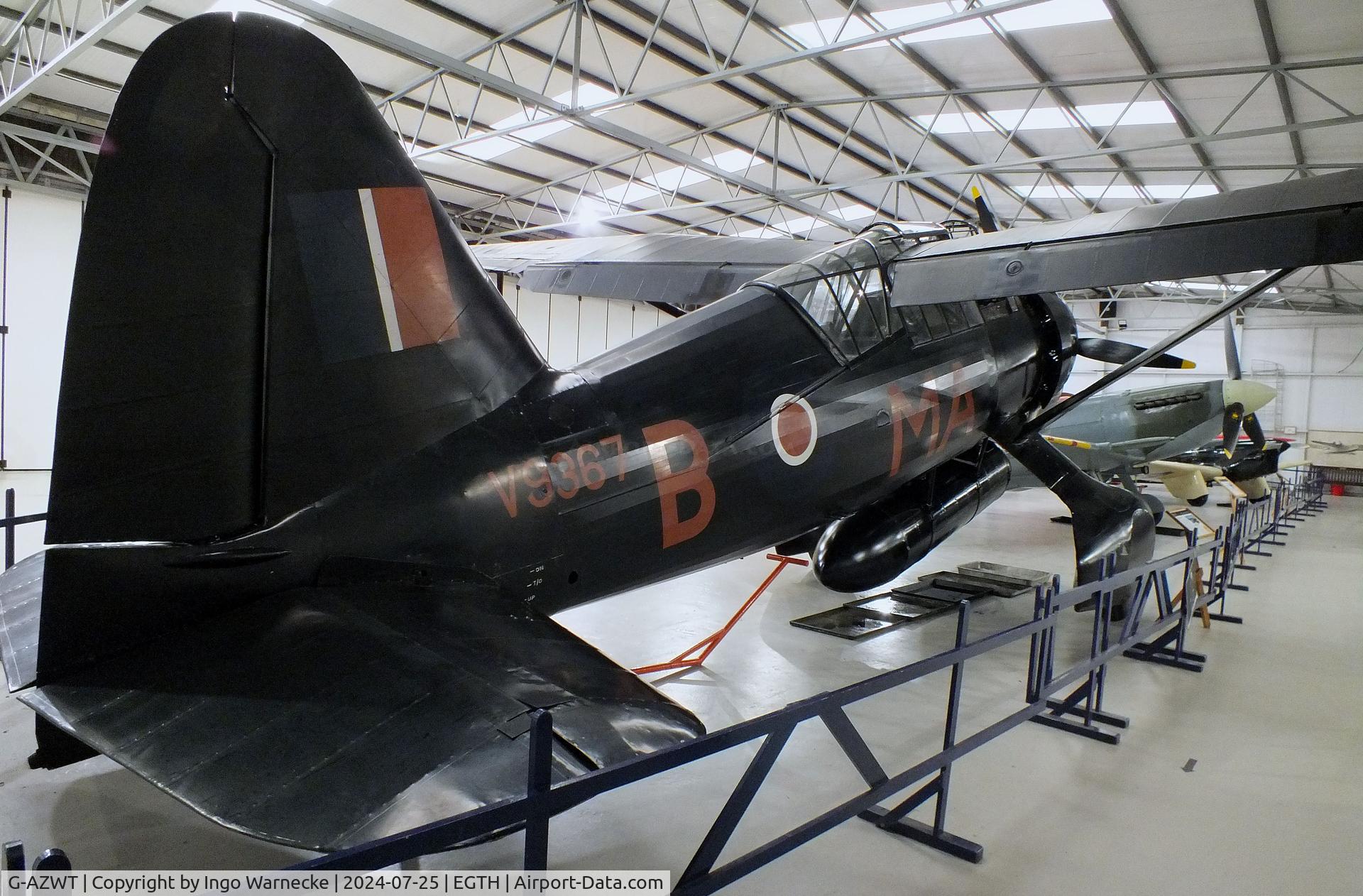 G-AZWT, 1938 Westland Lysander IIIA C/N Y1536, Westland Lysander IIIA at the Shuttleworth Collection, Biggleswade