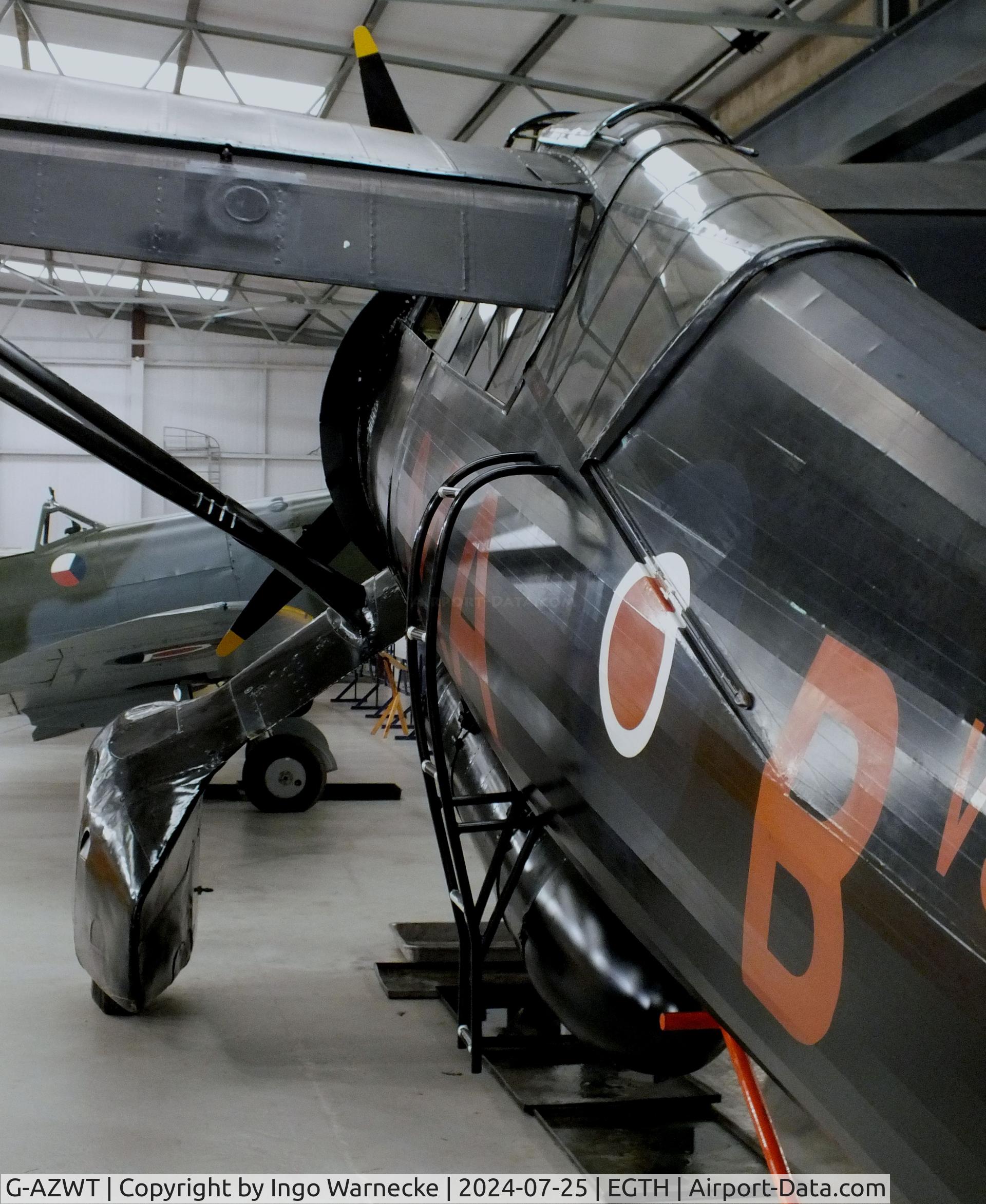 G-AZWT, 1938 Westland Lysander IIIA C/N Y1536, Westland Lysander IIIA at the Shuttleworth Collection, Biggleswade