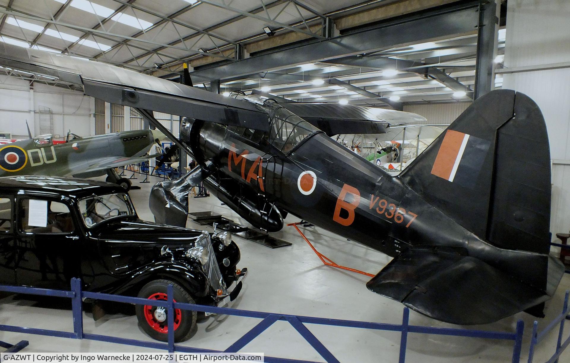 G-AZWT, 1938 Westland Lysander IIIA C/N Y1536, Westland Lysander IIIA at the Shuttleworth Collection, Biggleswade