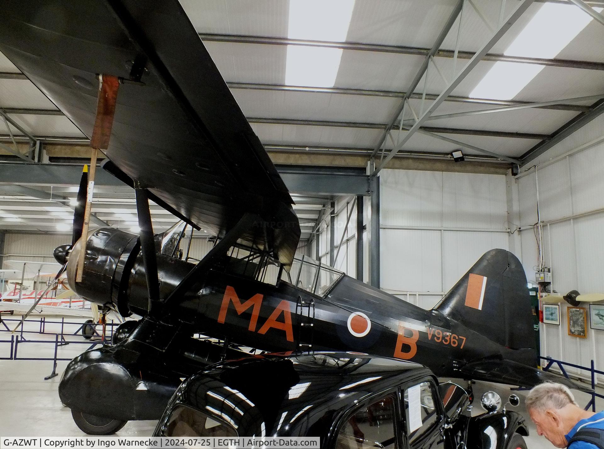 G-AZWT, 1938 Westland Lysander IIIA C/N Y1536, Westland Lysander IIIA at the Shuttleworth Collection, Biggleswade