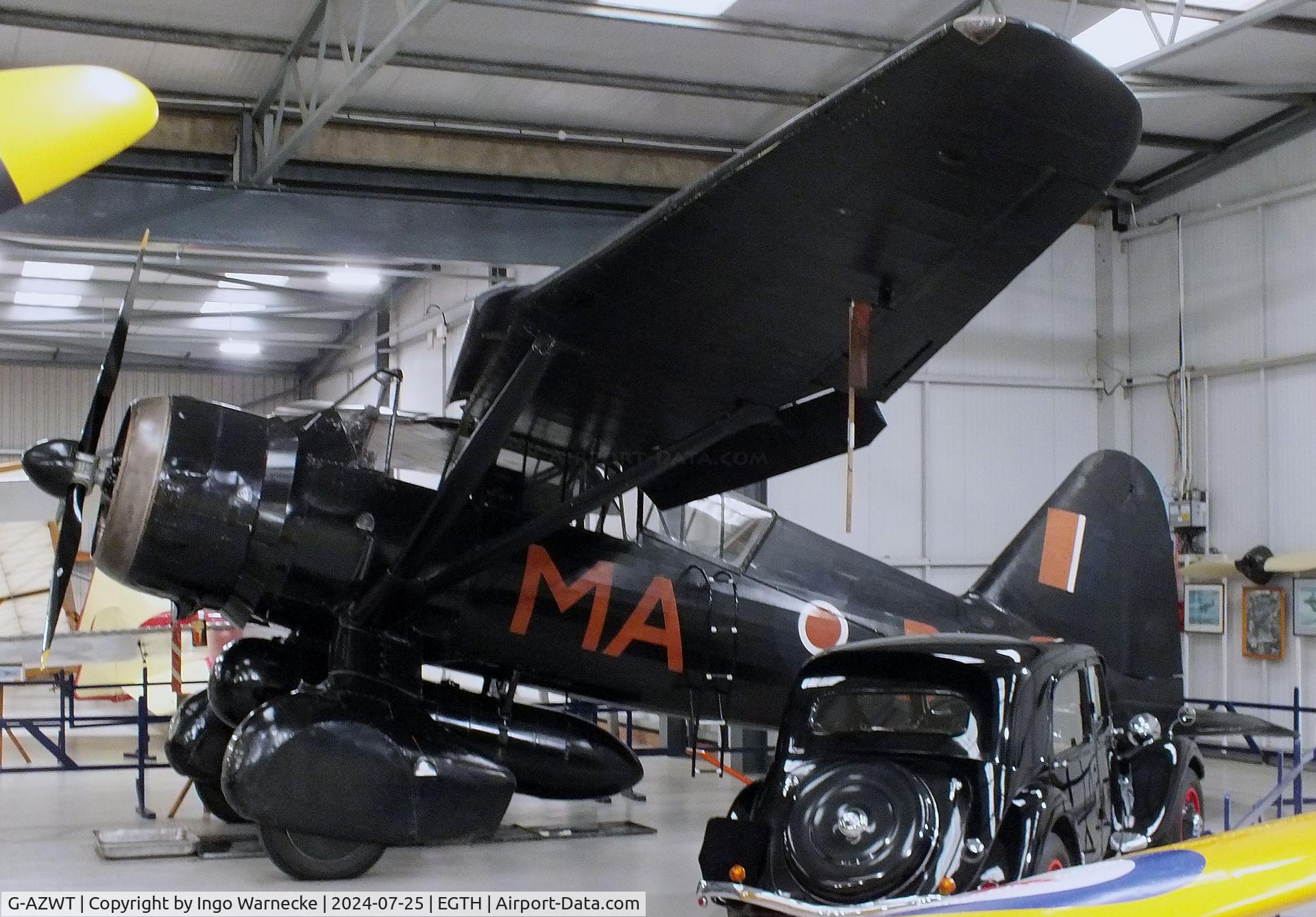 G-AZWT, 1938 Westland Lysander IIIA C/N Y1536, Westland Lysander IIIA at the Shuttleworth Collection, Biggleswade