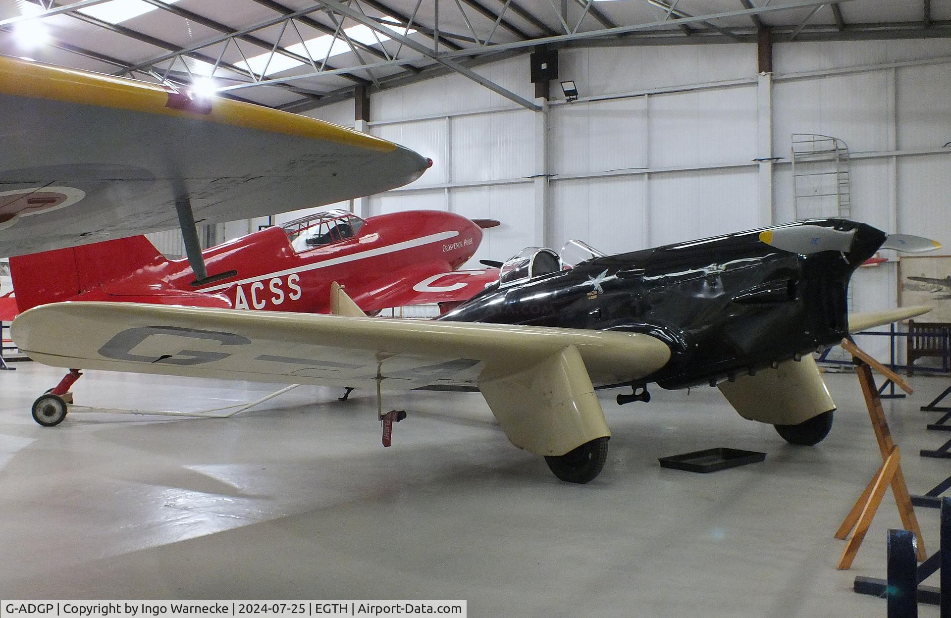 G-ADGP, 1935 Miles M.2L Hawk Speed Six C/N 160, Miles M.2L Hawk Speed Six at the Shuttleworth Collection, Biggleswade