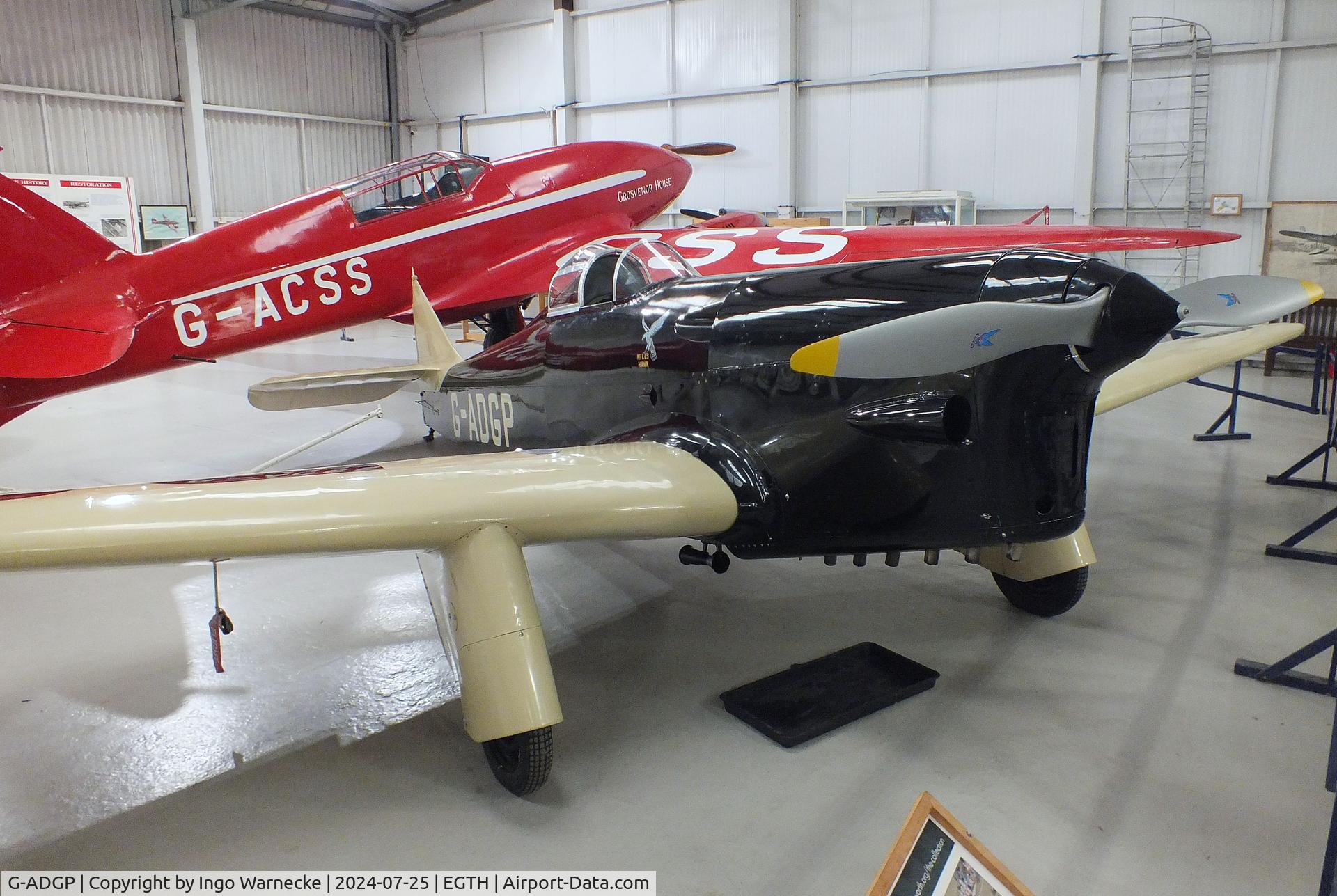 G-ADGP, 1935 Miles M.2L Hawk Speed Six C/N 160, Miles M.2L Hawk Speed Six at the Shuttleworth Collection, Biggleswade
