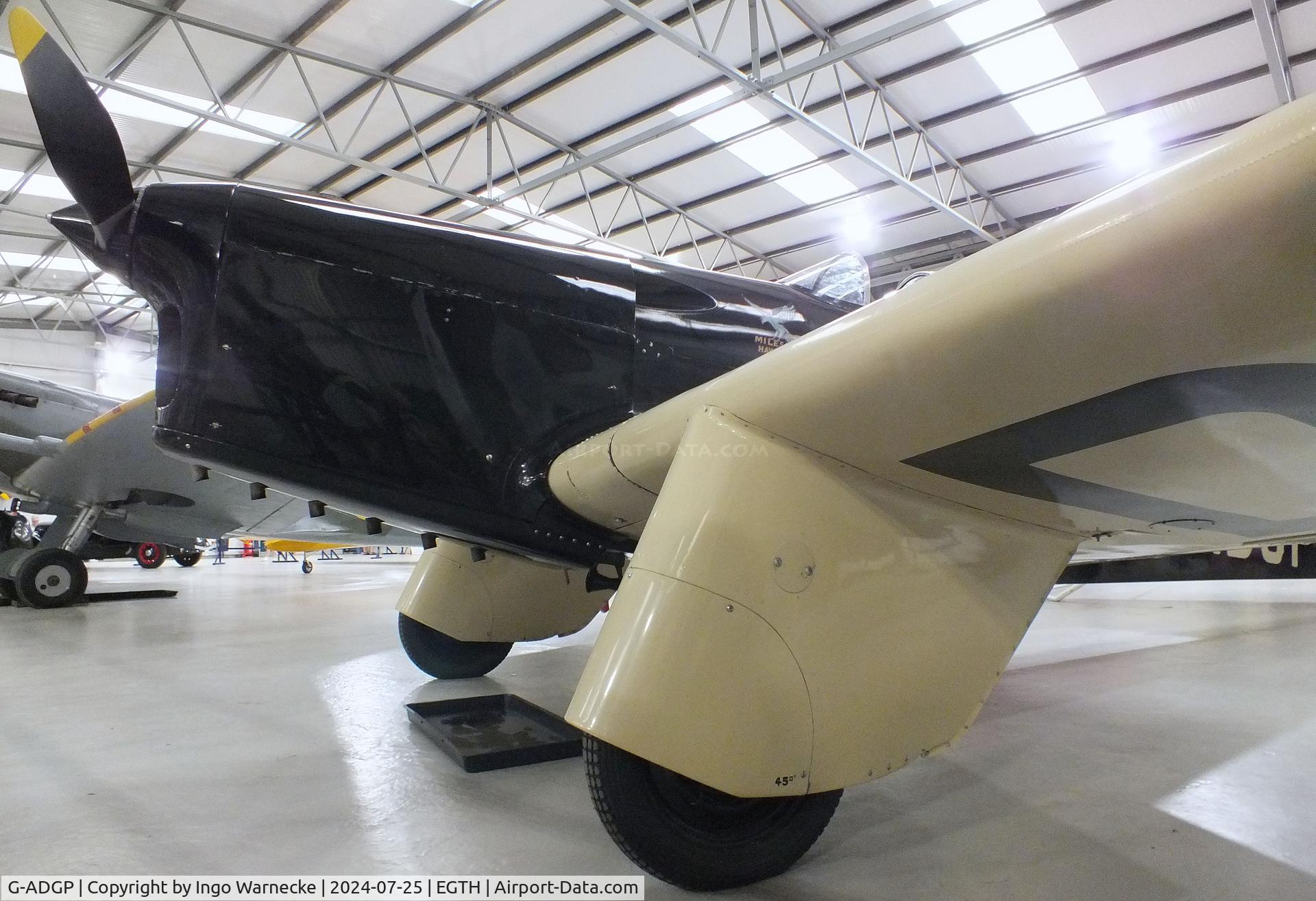 G-ADGP, 1935 Miles M.2L Hawk Speed Six C/N 160, Miles M.2L Hawk Speed Six at the Shuttleworth Collection, Biggleswade