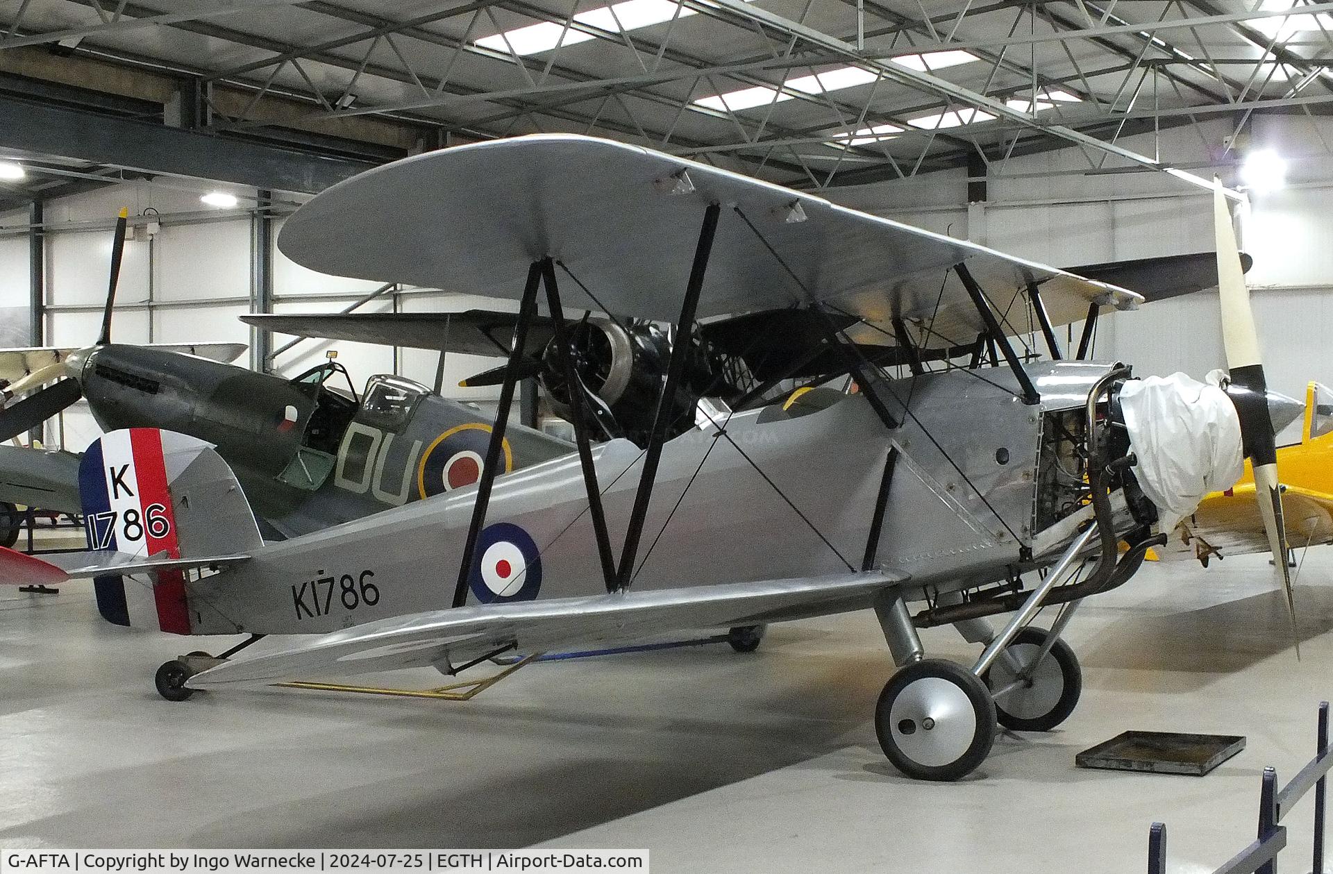 G-AFTA, 1931 Hawker Tomtit Mk1 C/N 30380, Hawker Tomtit Mk1 at the Shuttleworth Collection, Biggleswade