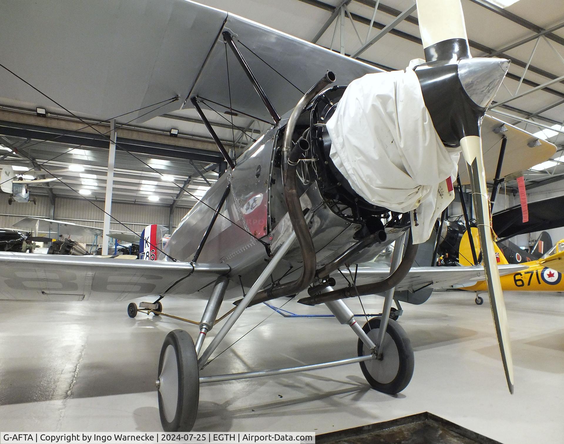 G-AFTA, 1931 Hawker Tomtit Mk1 C/N 30380, Hawker Tomtit Mk1 at the Shuttleworth Collection, Biggleswade