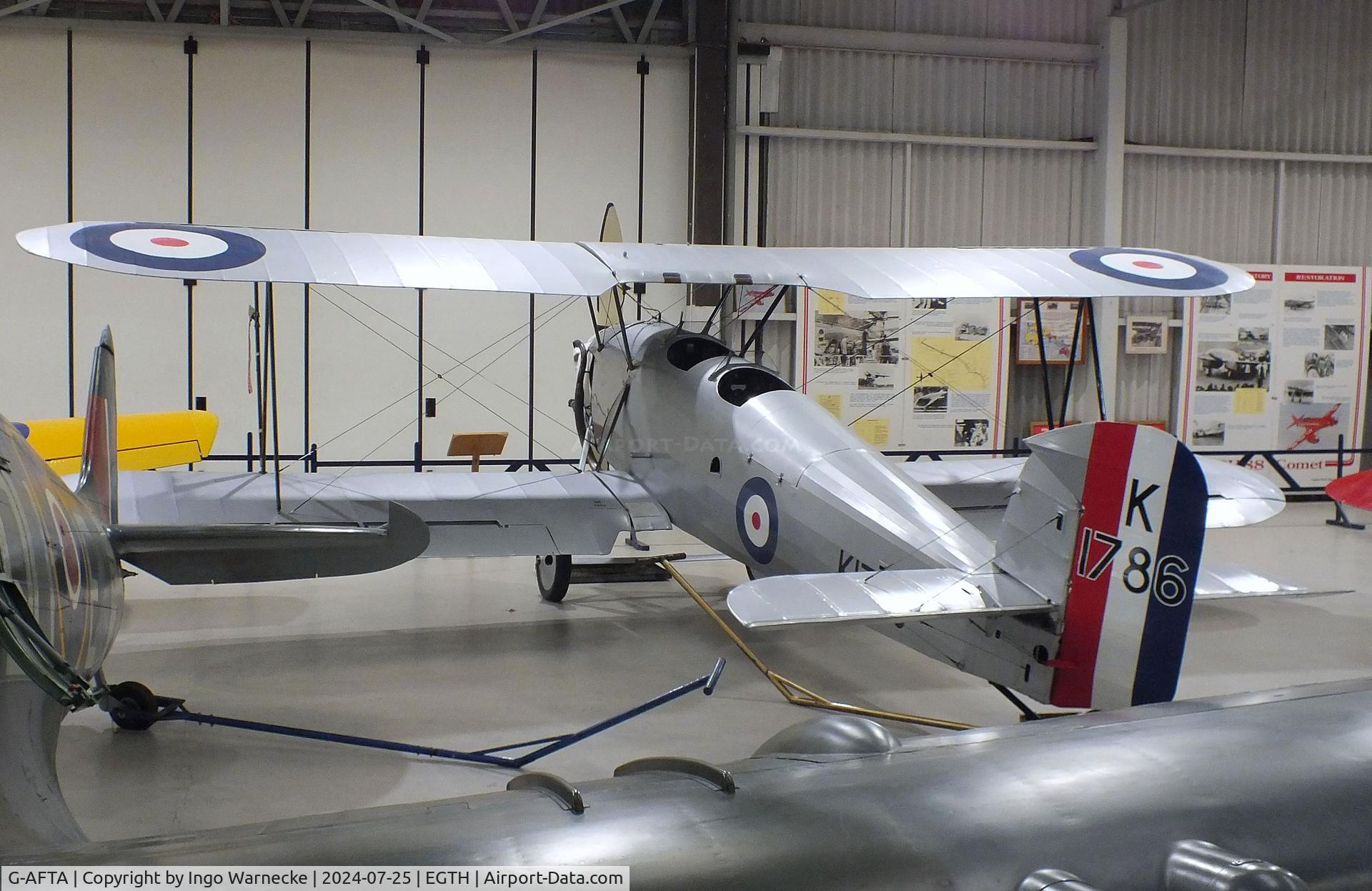 G-AFTA, 1931 Hawker Tomtit Mk1 C/N 30380, Hawker Tomtit Mk1 at the Shuttleworth Collection, Biggleswade