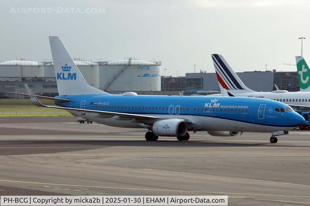 PH-BCG, 2019 Boeing 737-8K2 C/N 62578, Taxiing