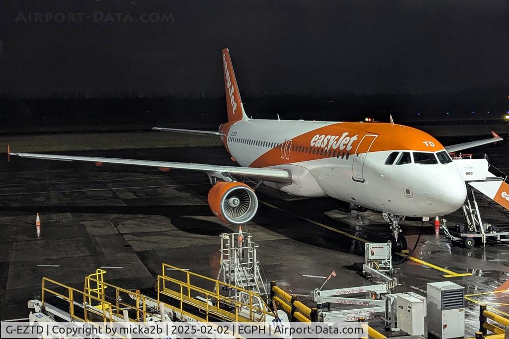 G-EZTD, 2009 Airbus A320-214 C/N 3909, Parked