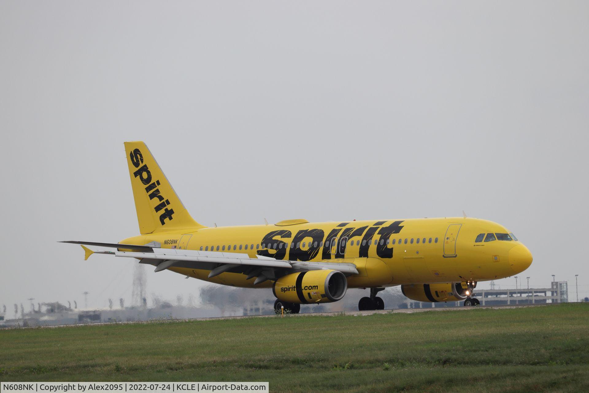 N608NK, 2011 Airbus A320-232 C/N 4902, Spirit #252 KATL-KCLE