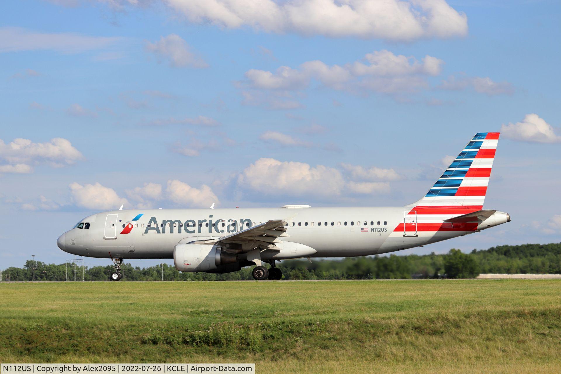 N112US, 1999 Airbus A320-214 C/N 1134, American #1475 KCLE-KPHL