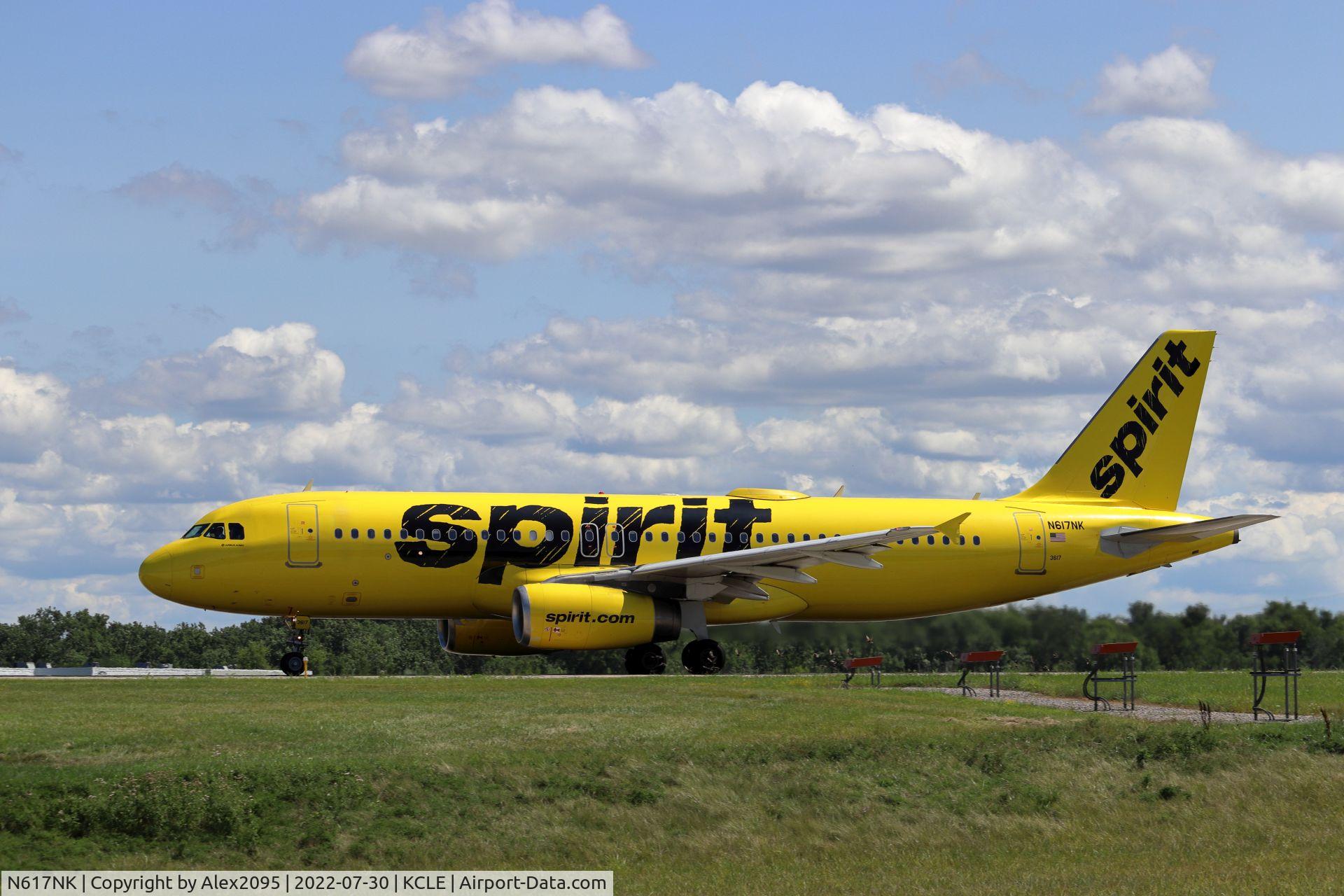 N617NK, 2012 Airbus A320-232 C/N 5387, Spirit #251 KCLE-KATL