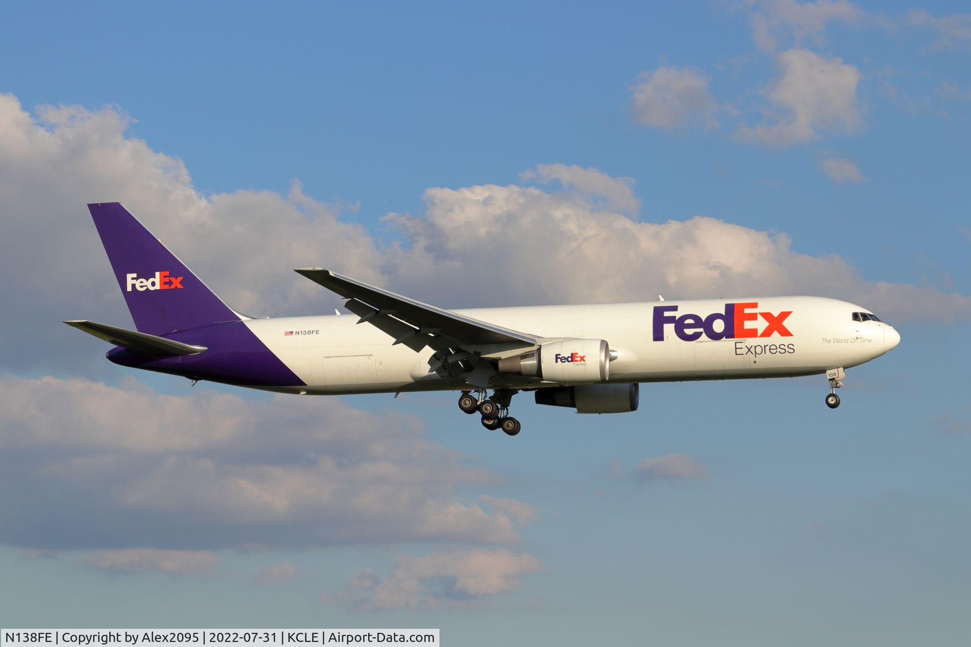 N138FE, 2016 Boeing 767-3S2F/ER C/N 43723, FedEx #356 KMEM-KCLE