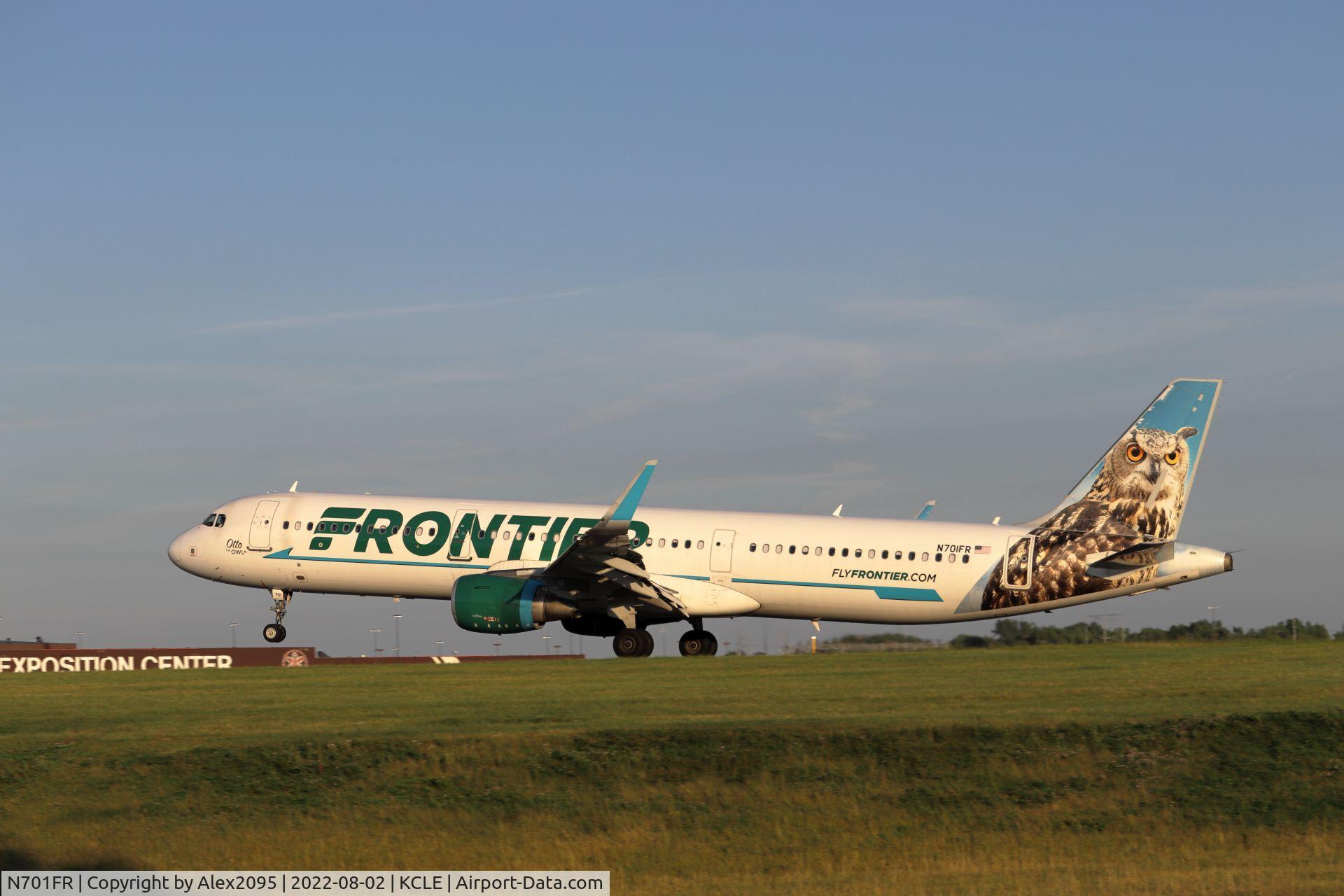 N701FR, 2015 Airbus A321-211 C/N 6793, Frontier #2414 KPHX-KCLE