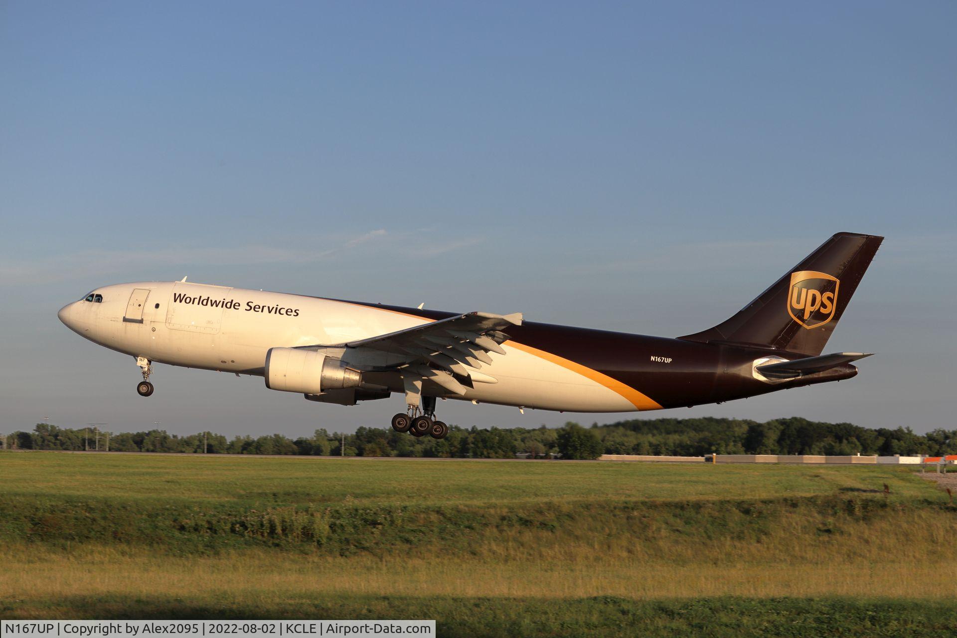 N167UP, 2005 Airbus A300F4-622R C/N 0862, UPS #9761 KBDL-KCLE