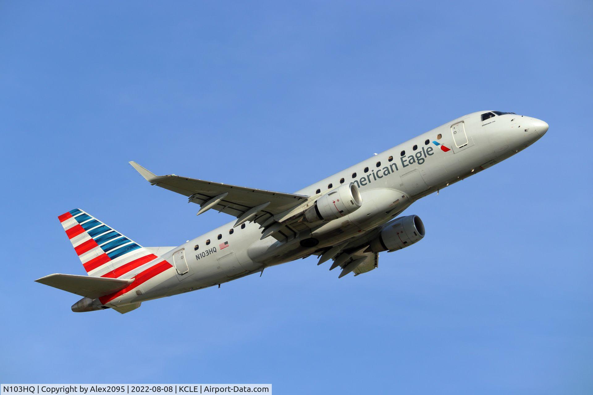 N103HQ, 2007 Embraer 175LR (ERJ-170-200LR) C/N 17000159, American Eagle #4903 KCLE-KLGA