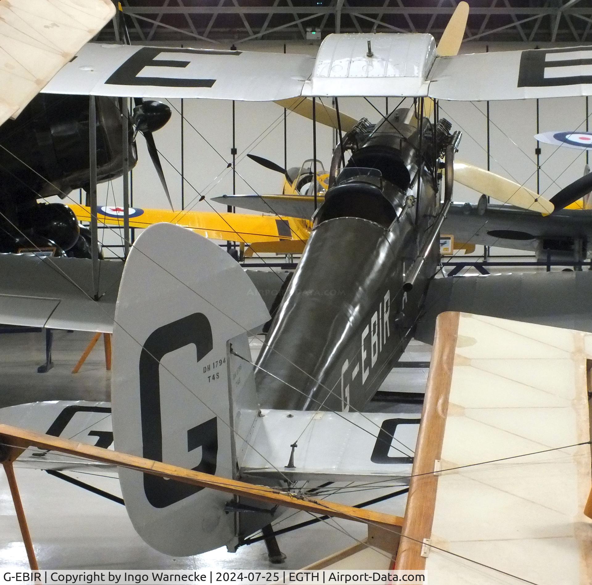 G-EBIR, 1924 De Havilland DH.51Moth C/N 102, De Havilland D.H.51 at the Shuttleworth Collection, Biggleswade