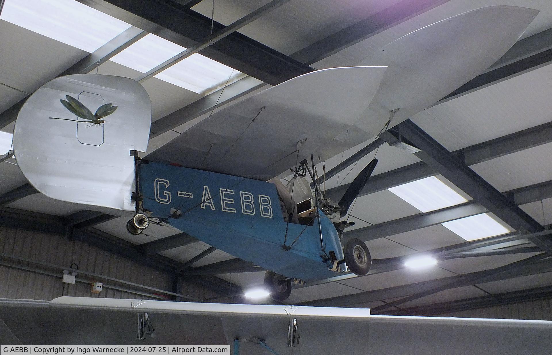 G-AEBB, Mignet HM.14 Pou-du-Ciel C/N KWO.1, Mignet HM.14 Pou-du-Ciel at the Shuttleworth Collection, Biggleswade