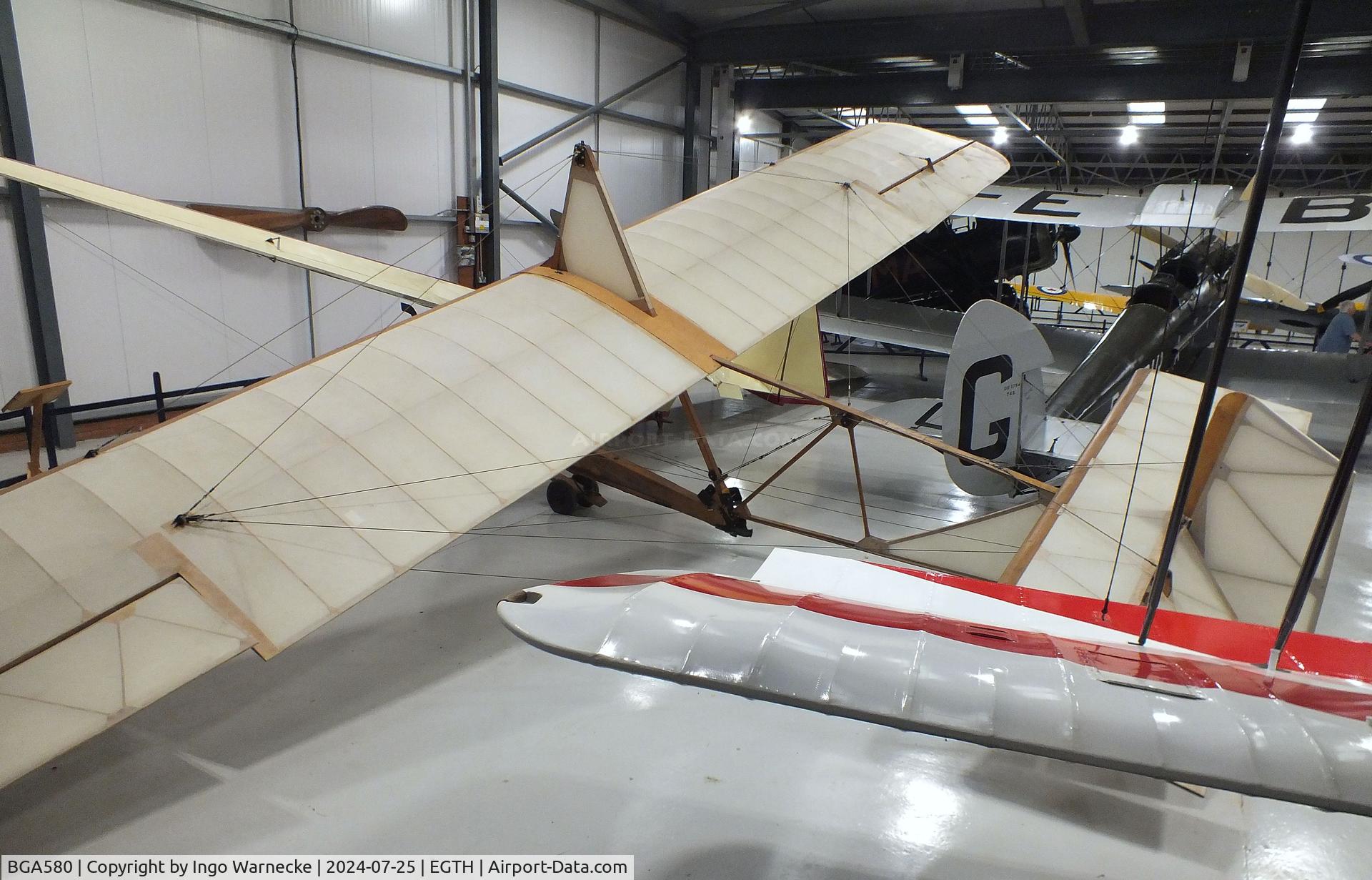 BGA580, 1936 Schneider S.G.38 C/N Not found BGA580, Elliots of Newbury EoN Type 7 Primary Mk1 (SG-38 copy) at the Shuttleworth Collection, Biggleswade