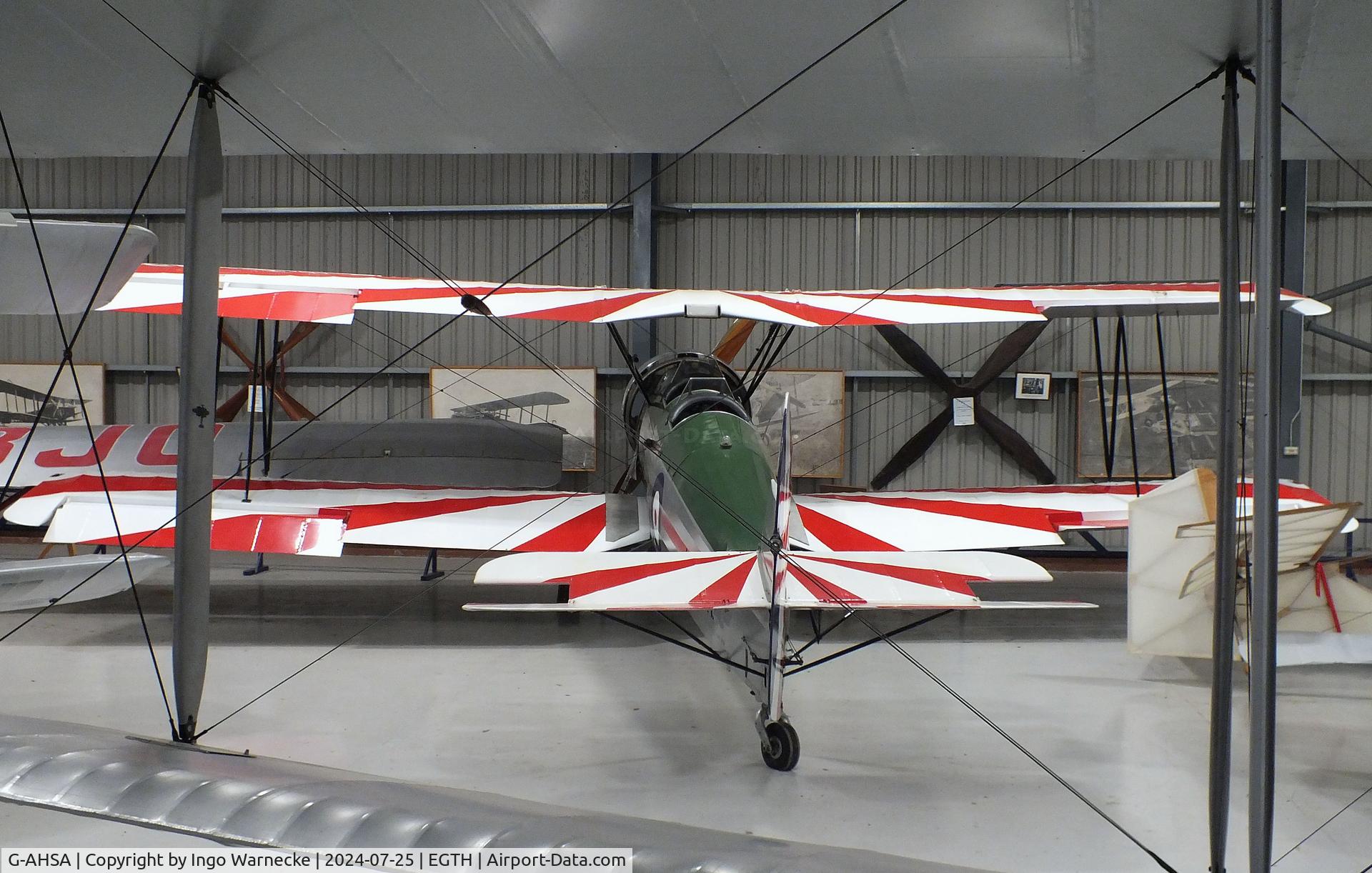 G-AHSA, 1933 Avro 621 Tutor C/N K3215, Avro 621 Tutor at the Shuttleworth Collection, Biggleswade