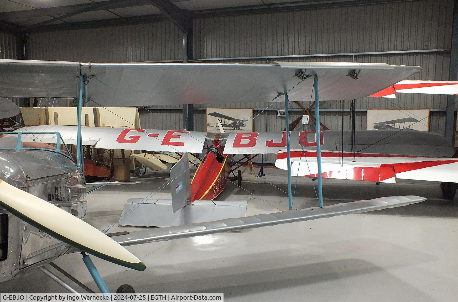 G-EBJO, 1924 Air Navigation And Engineering ANEC II C/N 1, Air Navigation And Engineering ANEC II at the Shuttleworth Collection, Biggleswade