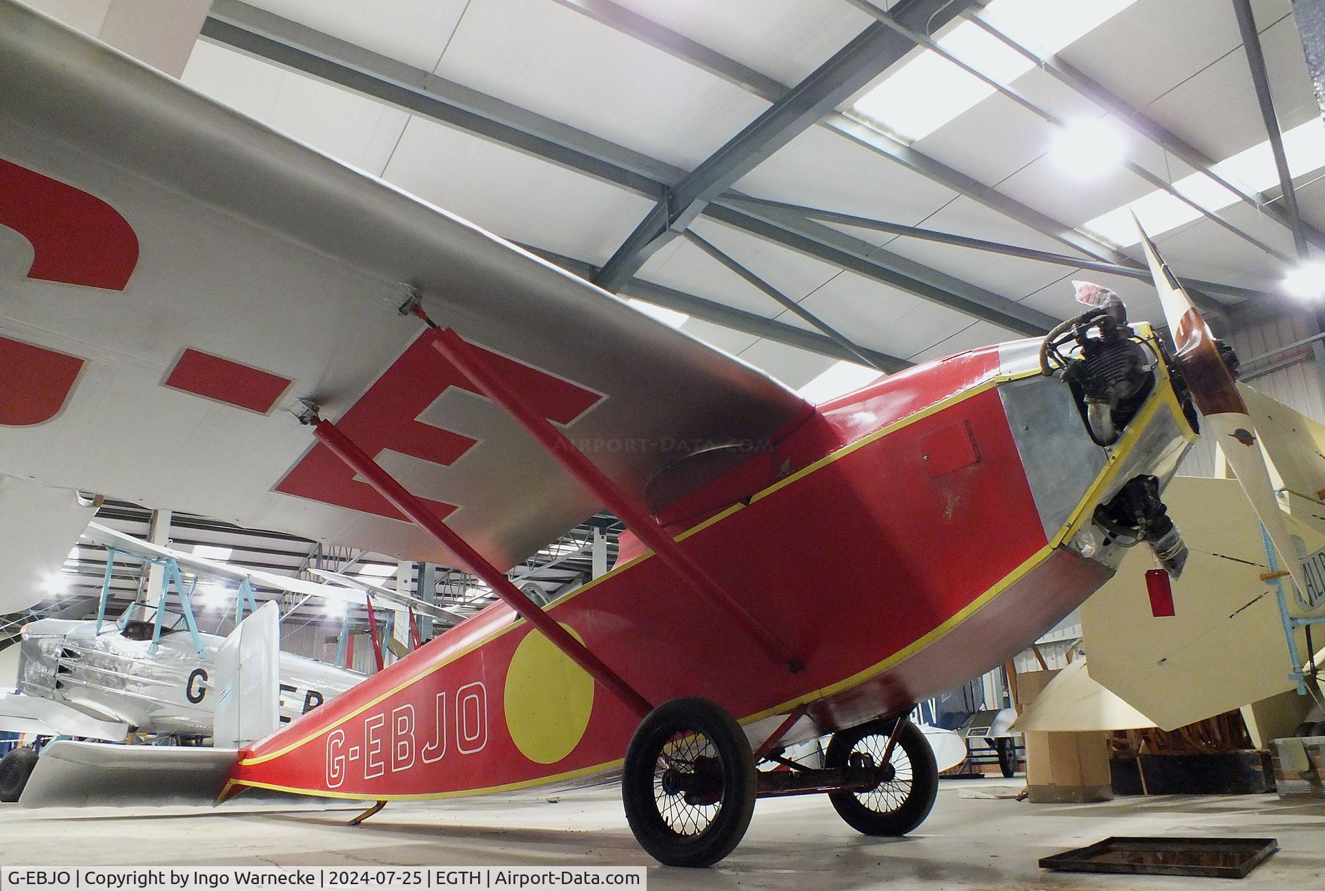 G-EBJO, 1924 Air Navigation And Engineering ANEC II C/N 1, Air Navigation And Engineering ANEC II at the Shuttleworth Collection, Biggleswade