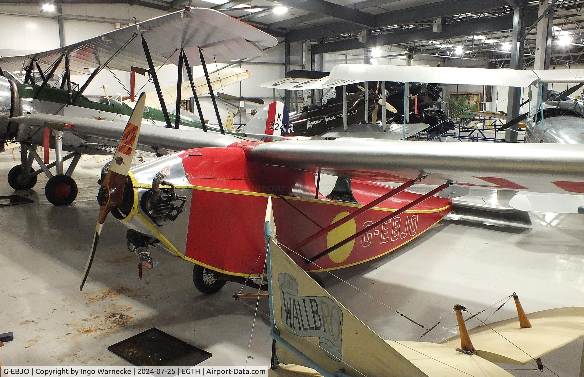 G-EBJO, 1924 Air Navigation And Engineering ANEC II C/N 1, Air Navigation And Engineering ANEC II at the Shuttleworth Collection, Biggleswade