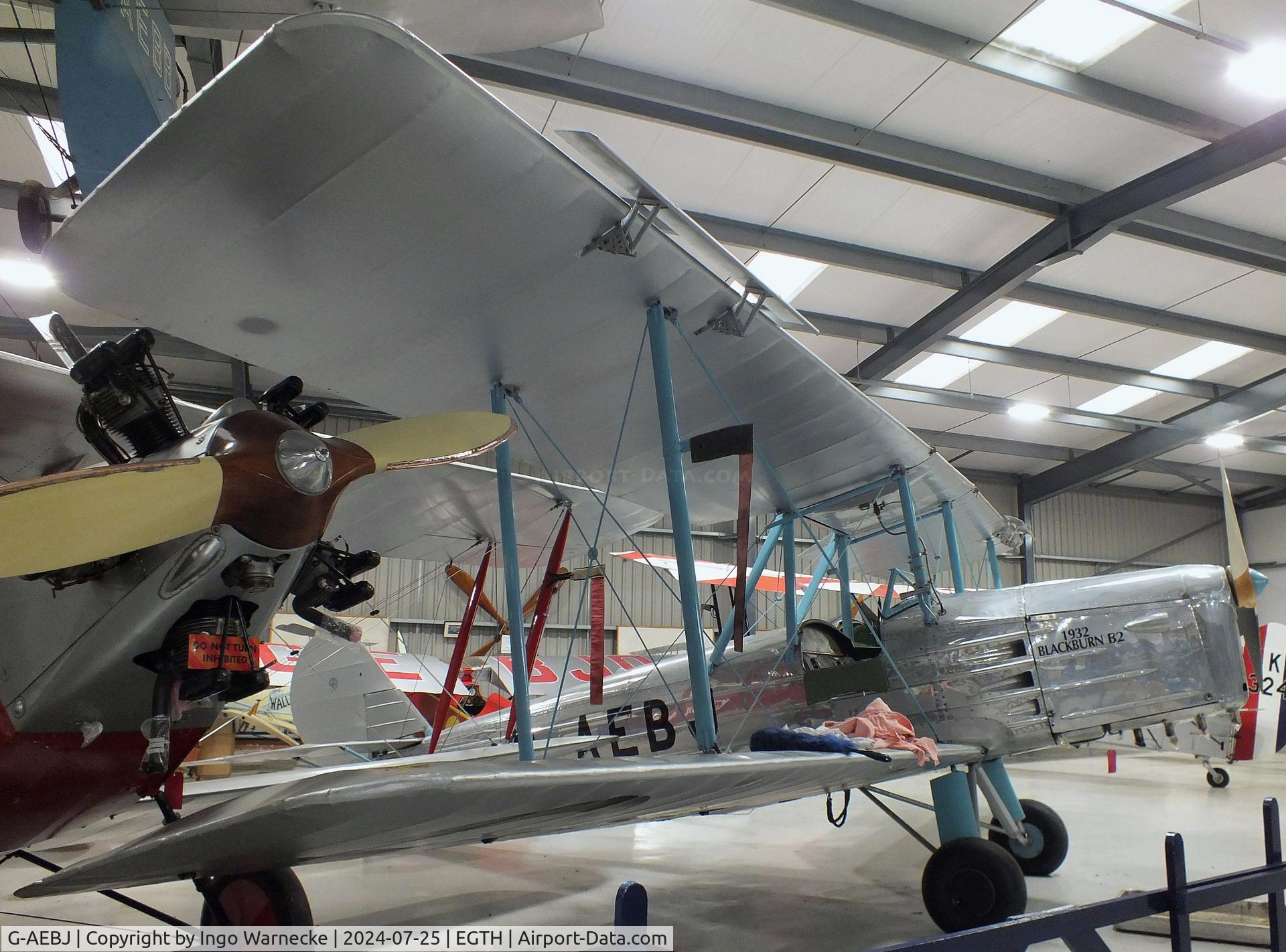 G-AEBJ, 1936 Blackburn B.2 Series 1 C/N 6300/8, Blackburn B.2 Series 1 at the Shuttleworth Collection, Biggleswade