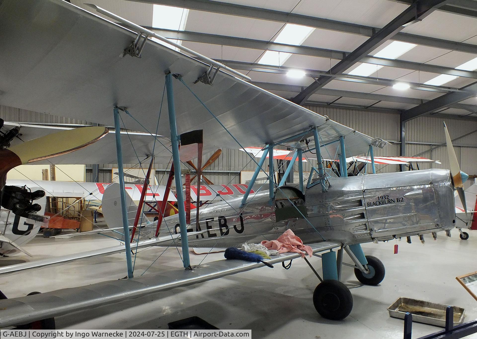 G-AEBJ, 1936 Blackburn B.2 Series 1 C/N 6300/8, Blackburn B.2 Series 1 at the Shuttleworth Collection, Biggleswade