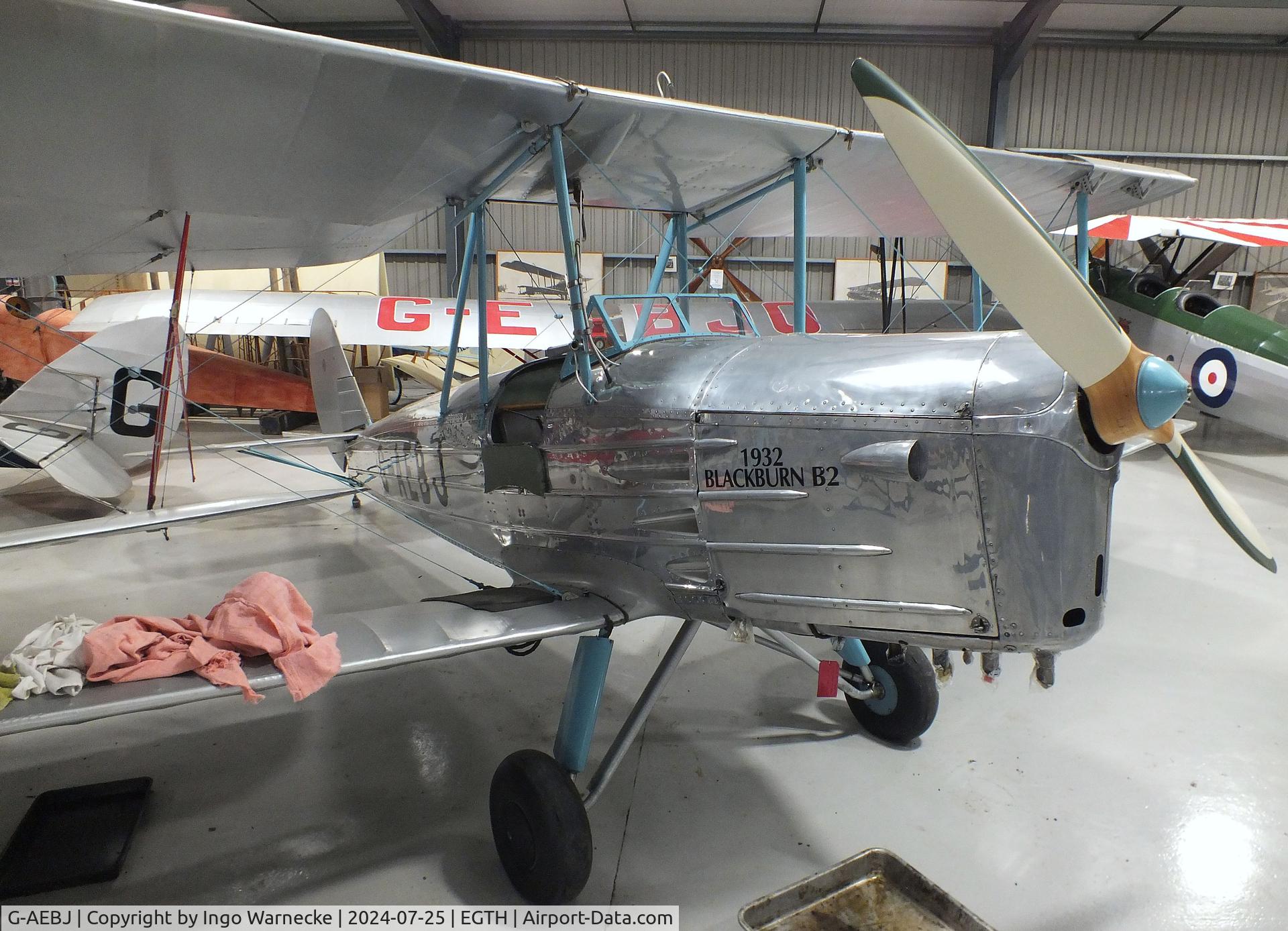 G-AEBJ, 1936 Blackburn B.2 Series 1 C/N 6300/8, Blackburn B.2 Series 1 at the Shuttleworth Collection, Biggleswade