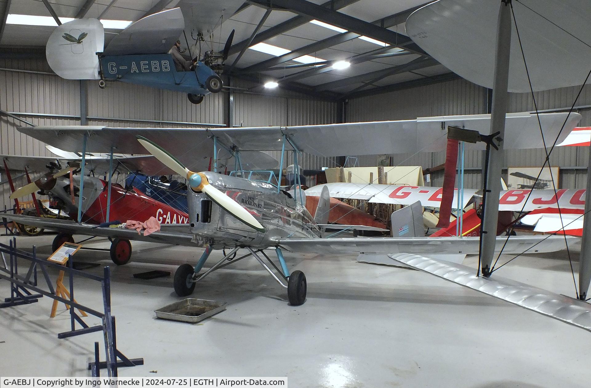 G-AEBJ, 1936 Blackburn B.2 Series 1 C/N 6300/8, Blackburn B.2 Series 1 at the Shuttleworth Collection, Biggleswade