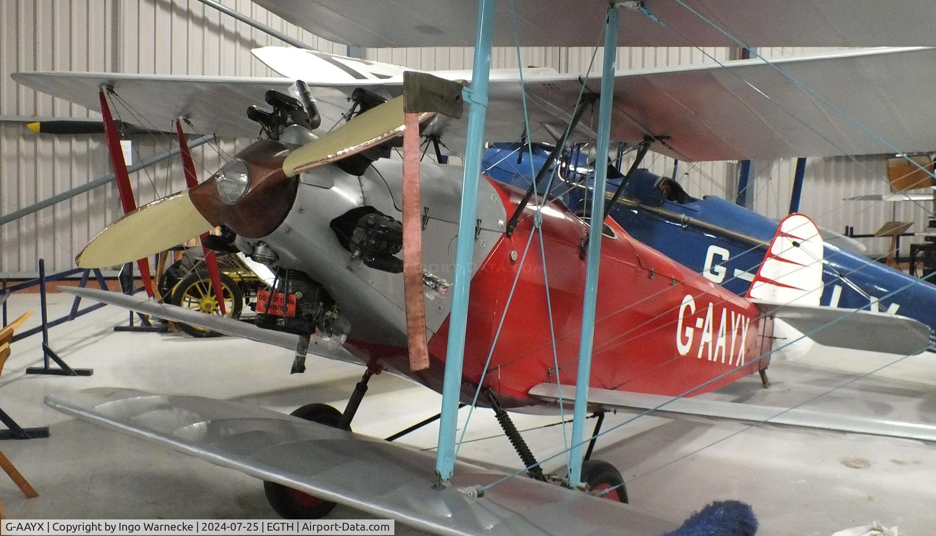 G-AAYX, 1930 Southern Martlet C/N 202, Southern Martlet at the Shuttleworth Collection, Biggleswade