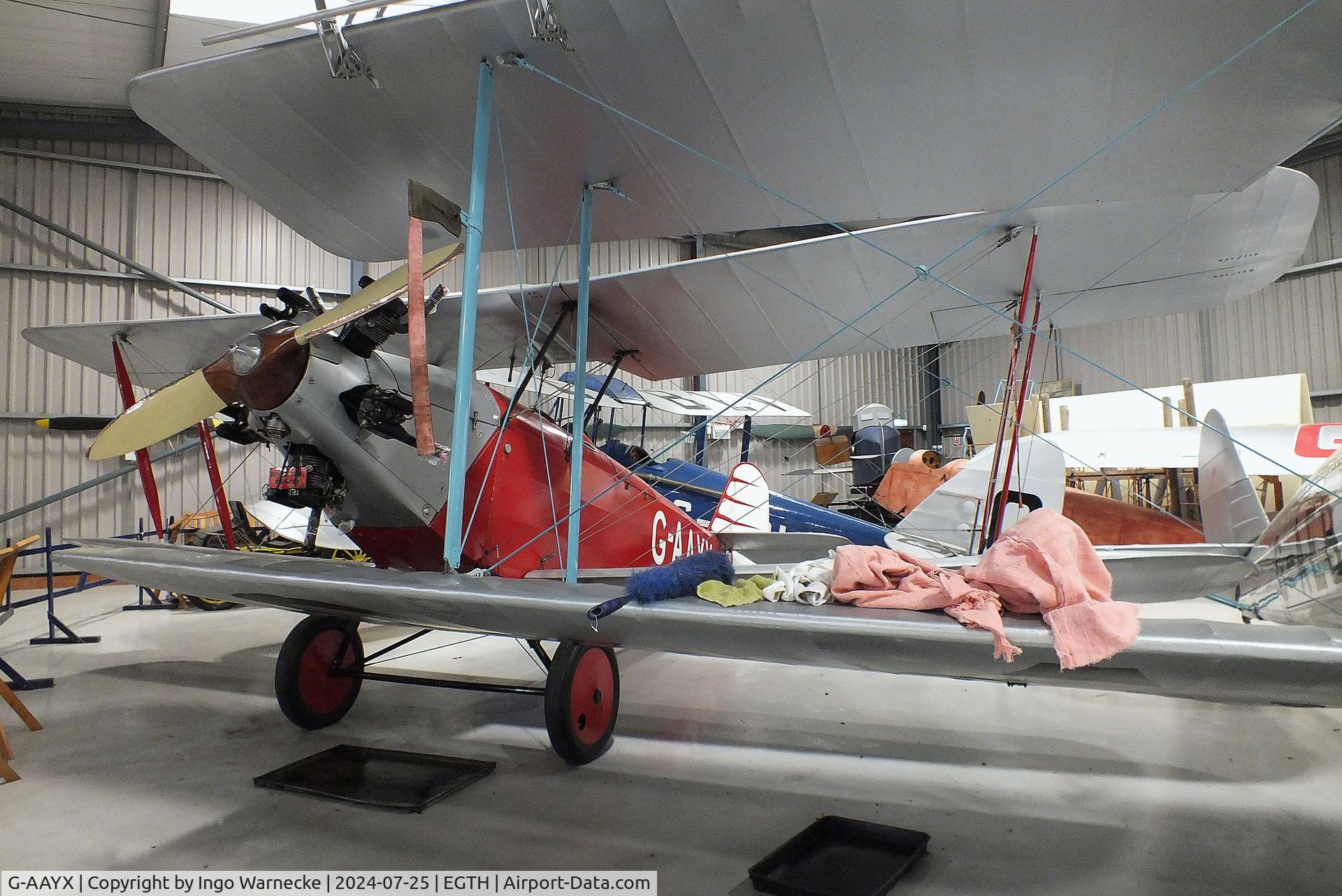 G-AAYX, 1930 Southern Martlet C/N 202, Southern Martlet at the Shuttleworth Collection, Biggleswade