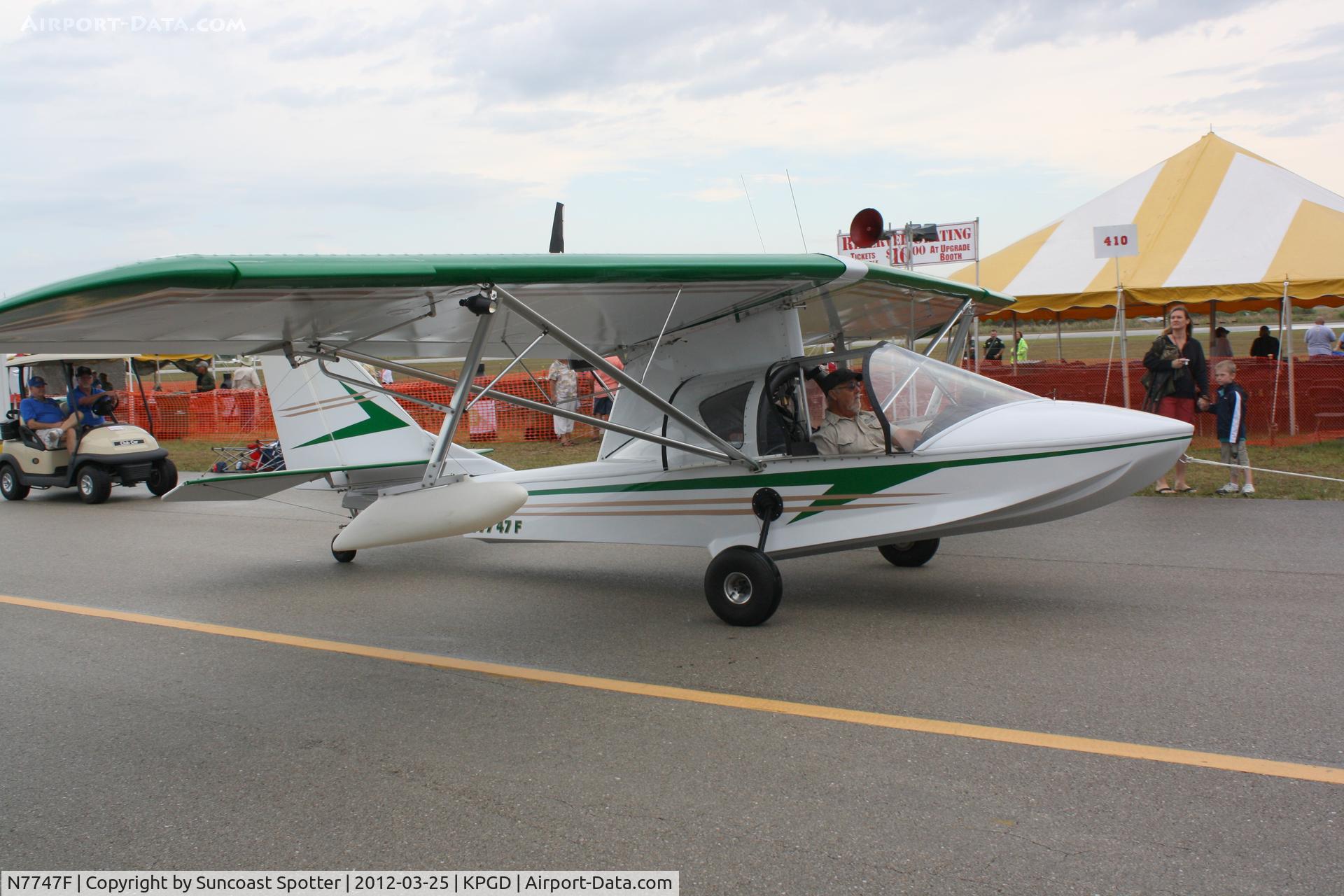 N7747F, 2005 Progressive Aerodyne Searey C/N 1DK219, SeaRey at PGD