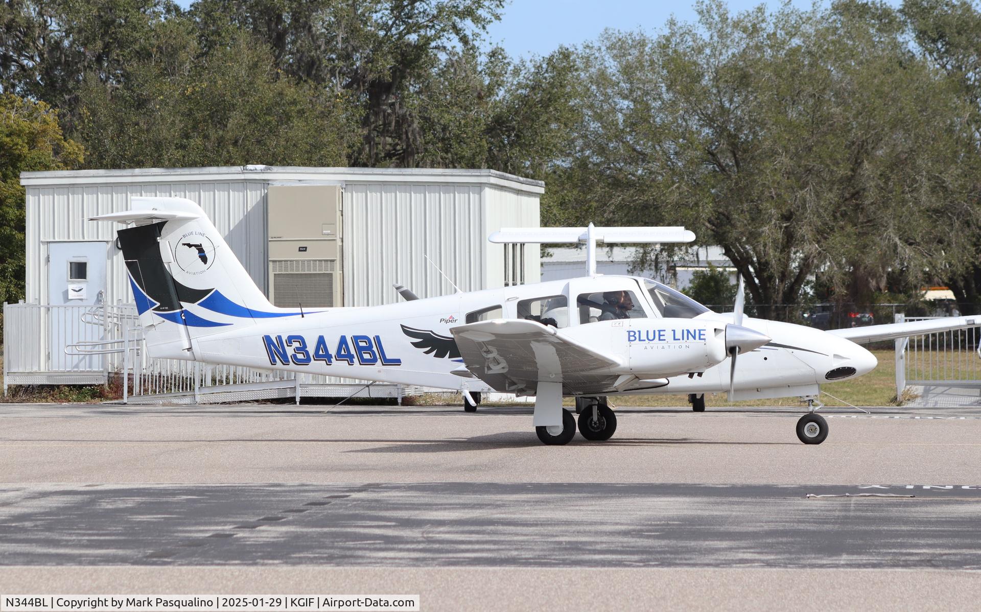 N344BL, 2024 Piper PA-44-180 Seminole C/N 4496582, Piper PA-44-180