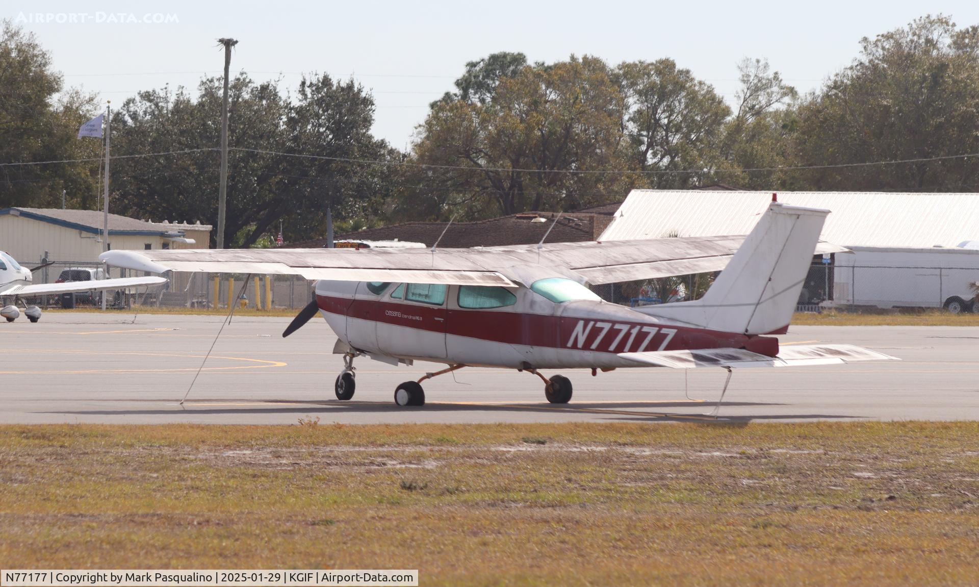 N77177, 1977 Cessna 177RG Cardinal C/N 177RG1118, Cessna 177RG
