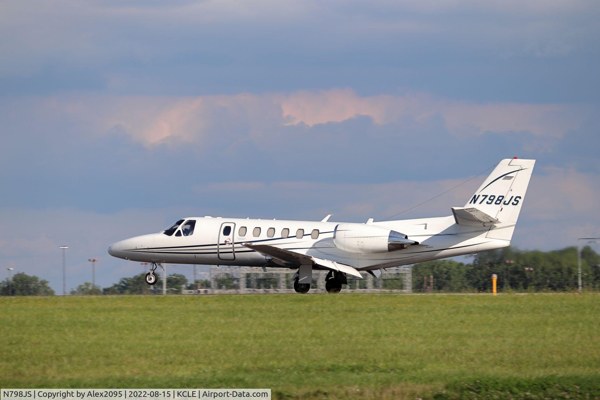 N798JS, 2008 Cessna Citation 560 C/N 560-0796, KSBN-KCLE