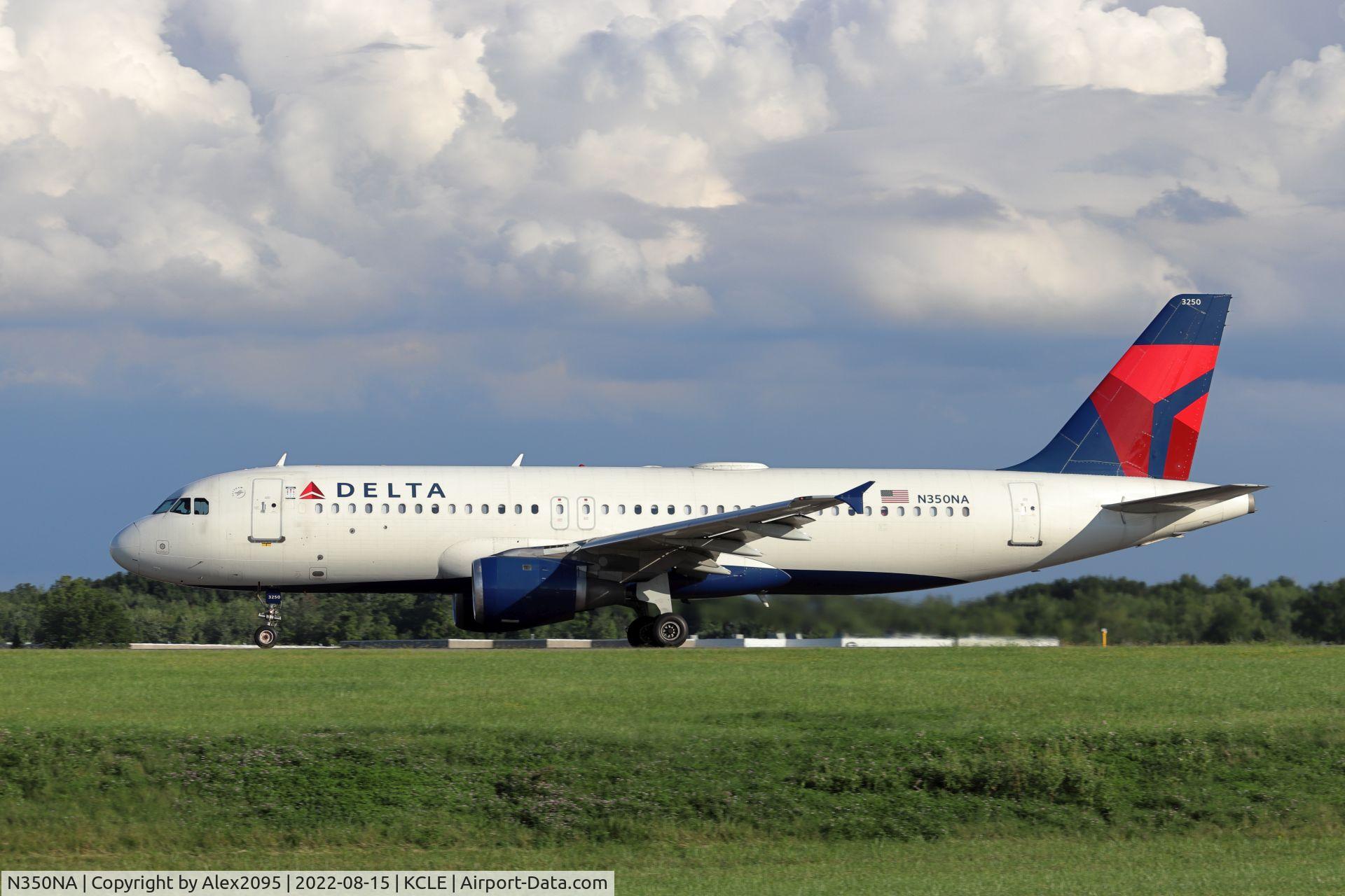 N350NA, 1993 Airbus A320-212 C/N 418, Delta #665 KCLE-KATL