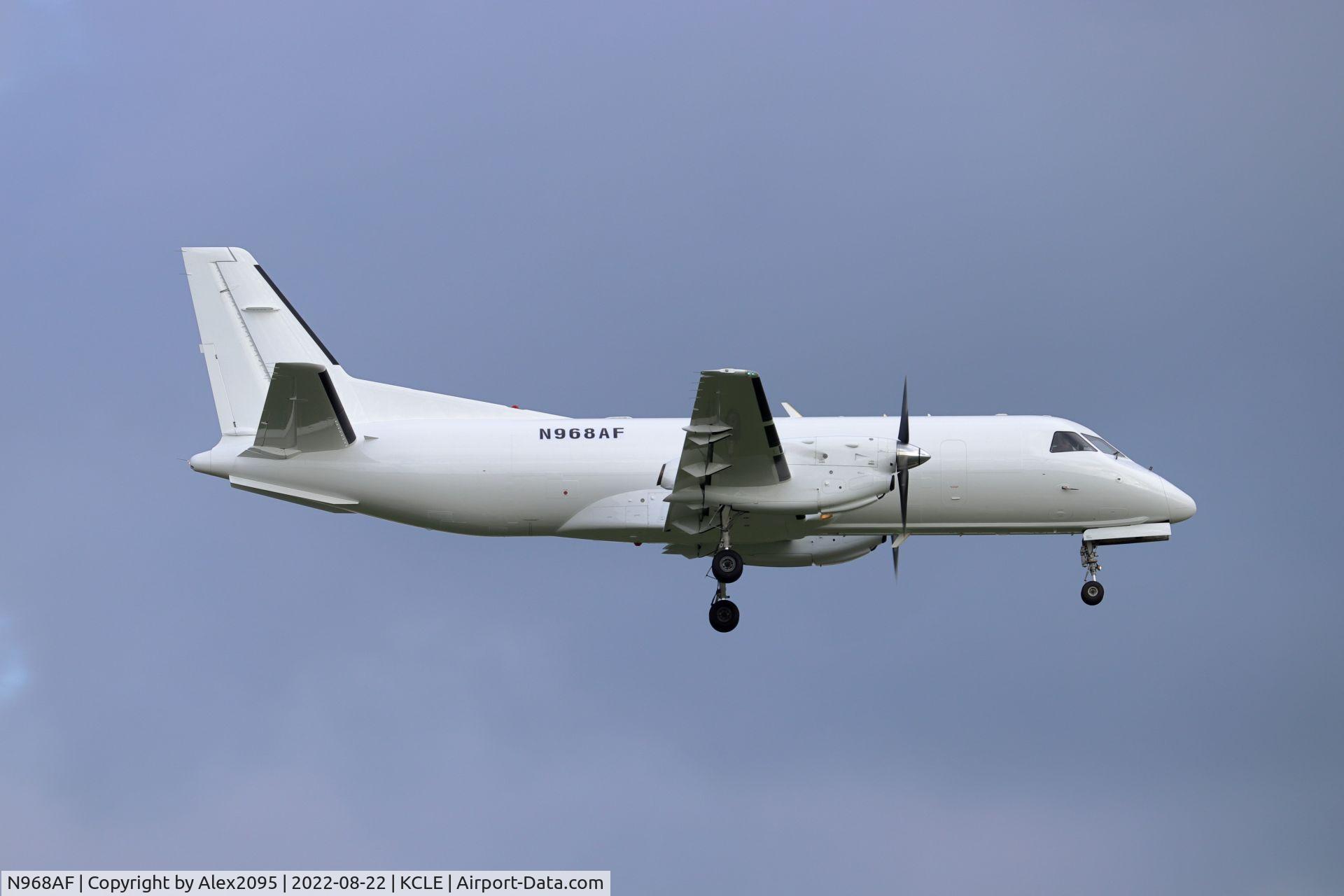 N968AF, 1990 Saab 340B C/N 340B-197, Ameriflight # CYHU-KCLE