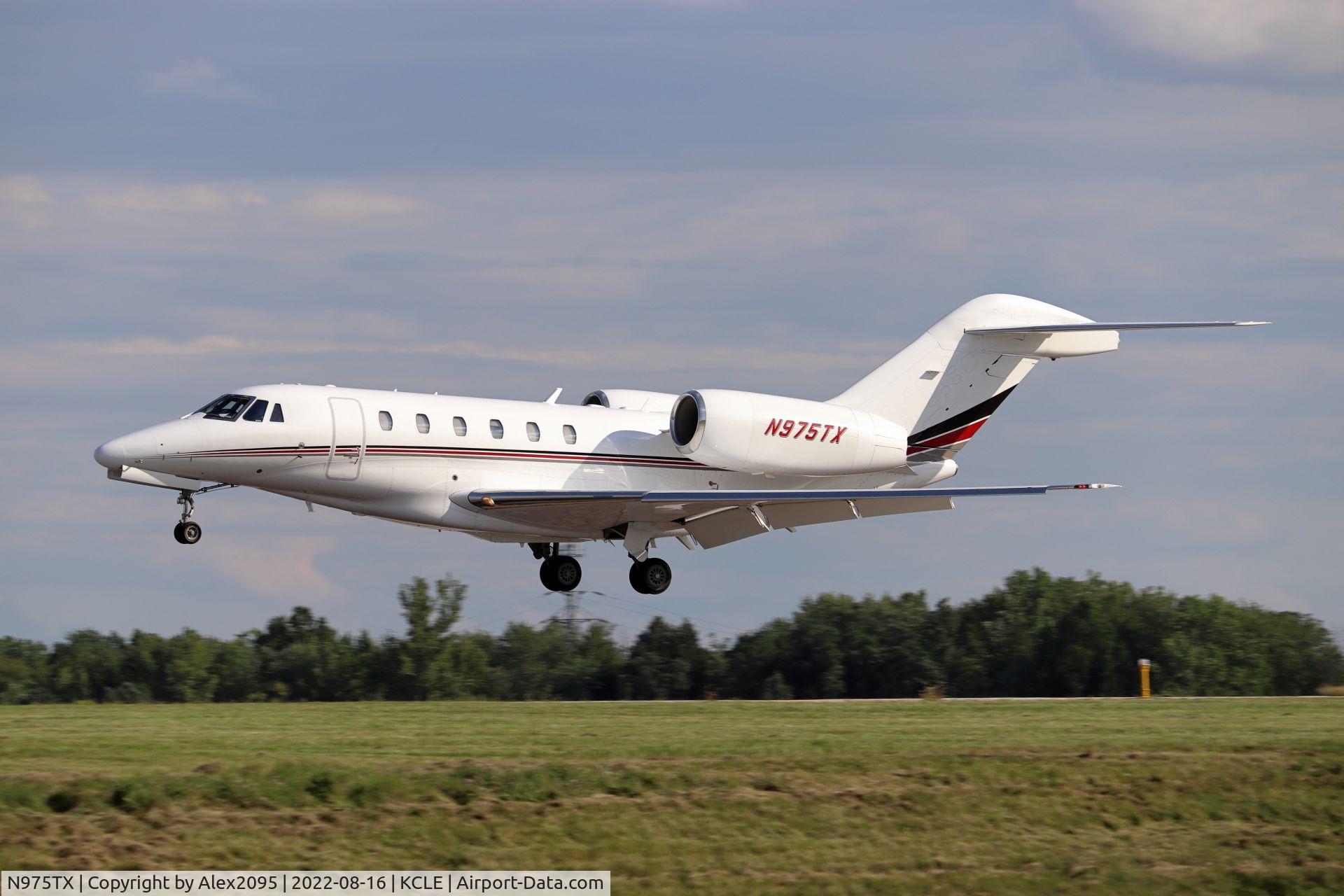 N975TX, 2002 Cessna 750 Citation X C/N 750-0175, Mountain Aviation #975 KSBN-KCLE