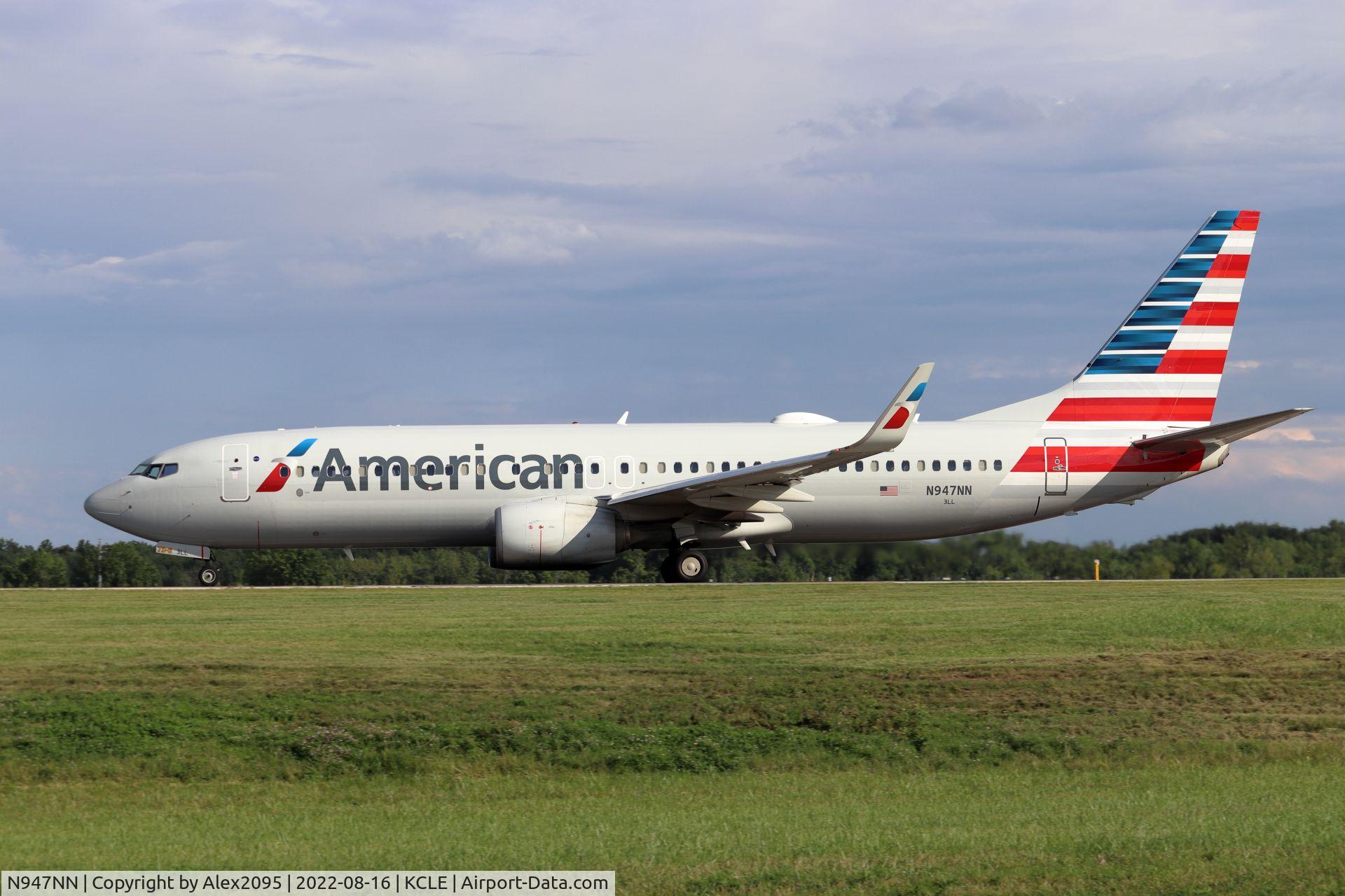 N947NN, 2014 Boeing 737-823 C/N 31190, American #2336 KCLE-KDFW