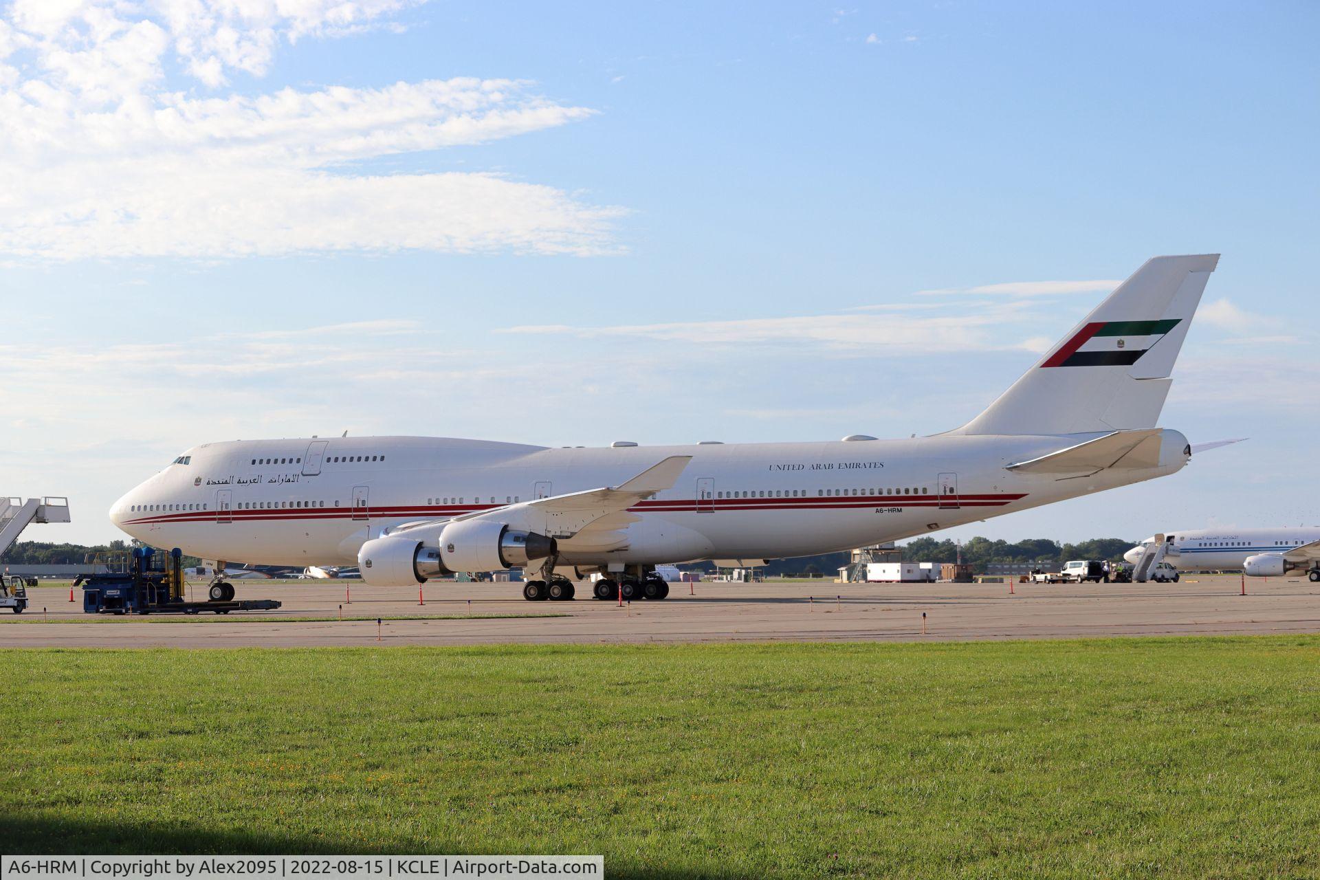 A6-HRM, 1998 Boeing 747-422 C/N 26903, Dubai Air Wing EGSS-KCLE