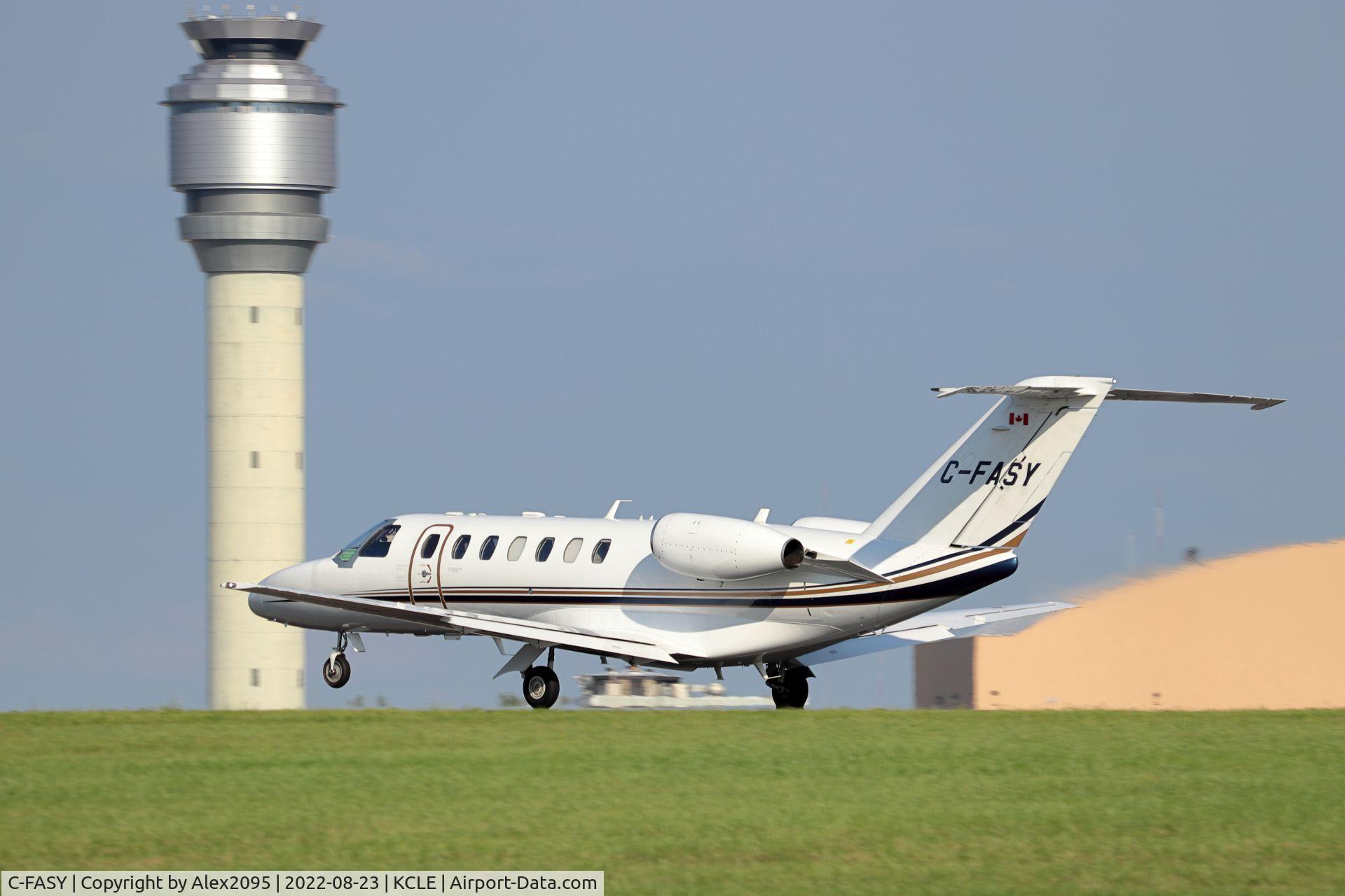 C-FASY, 2016 Cessna 525B CitationJet CJ3 C/N 525B-0489, AirSprint #489 KCLE-KBTV