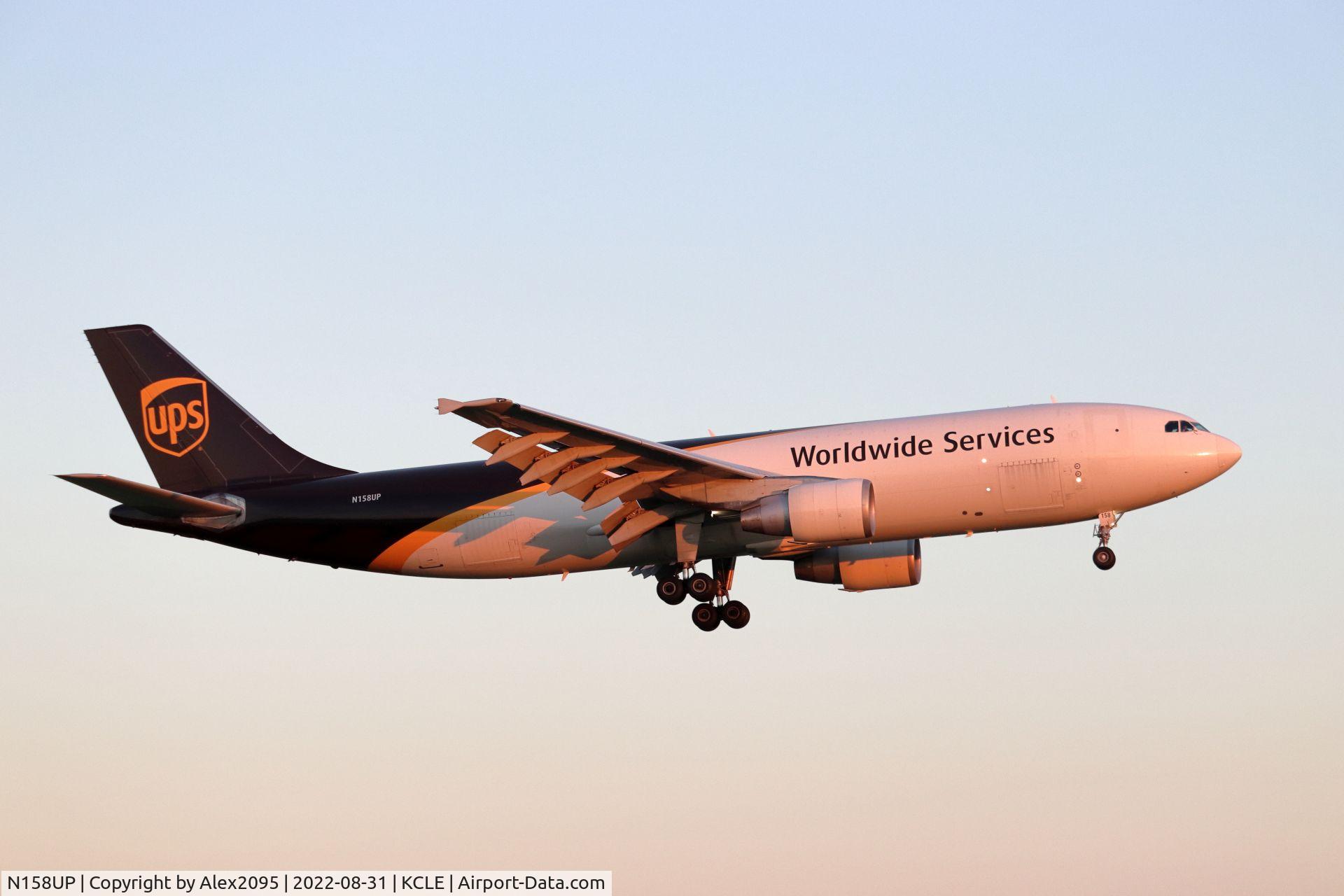 N158UP, 2004 Airbus A300F4-622R C/N 0847, UPS #9761 KBDL-KCLE