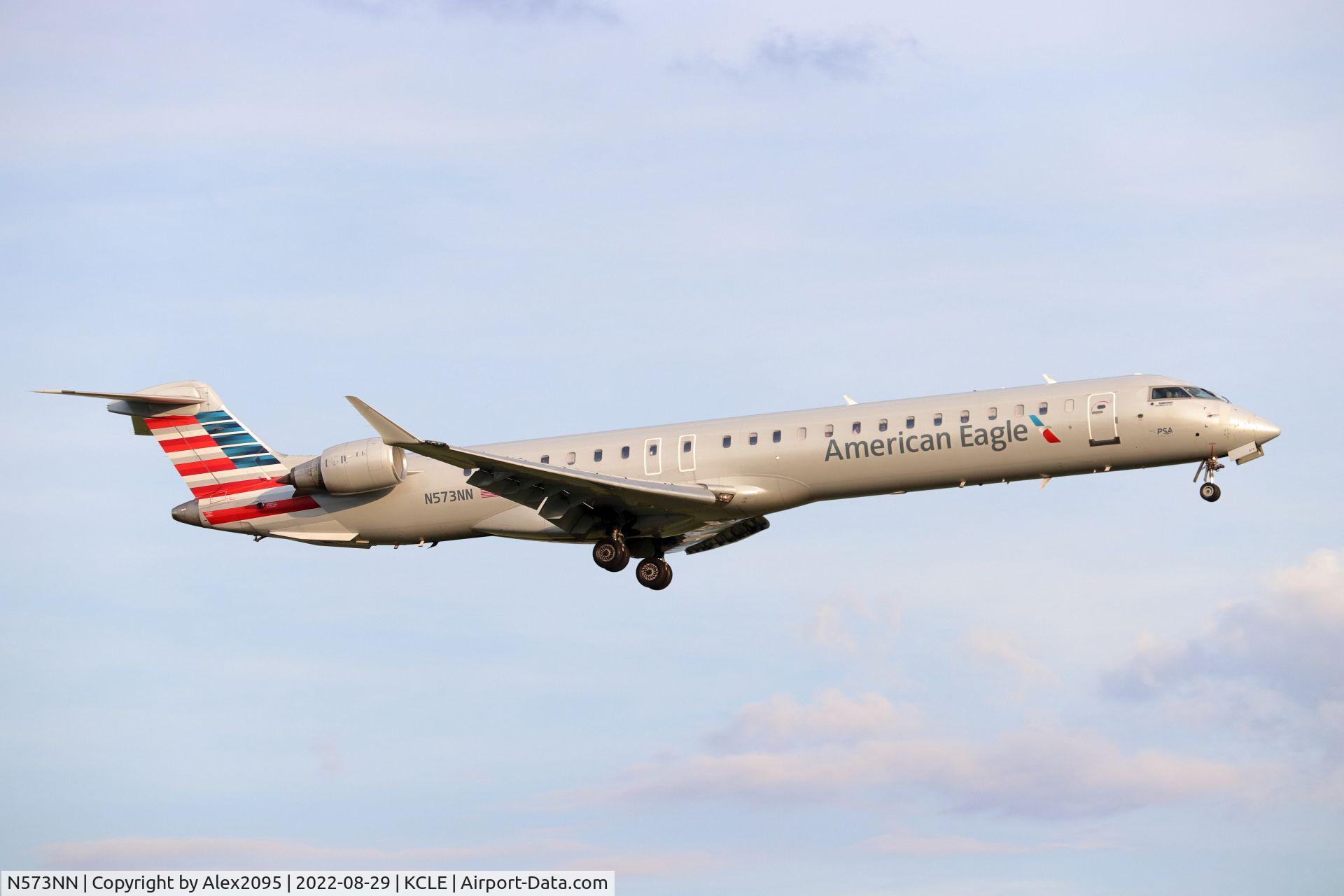 N573NN, 2015 Bombardier CRJ-900LR (CL-600-2D24) C/N 15362, American Eagle #5022 KCLT-KCLE